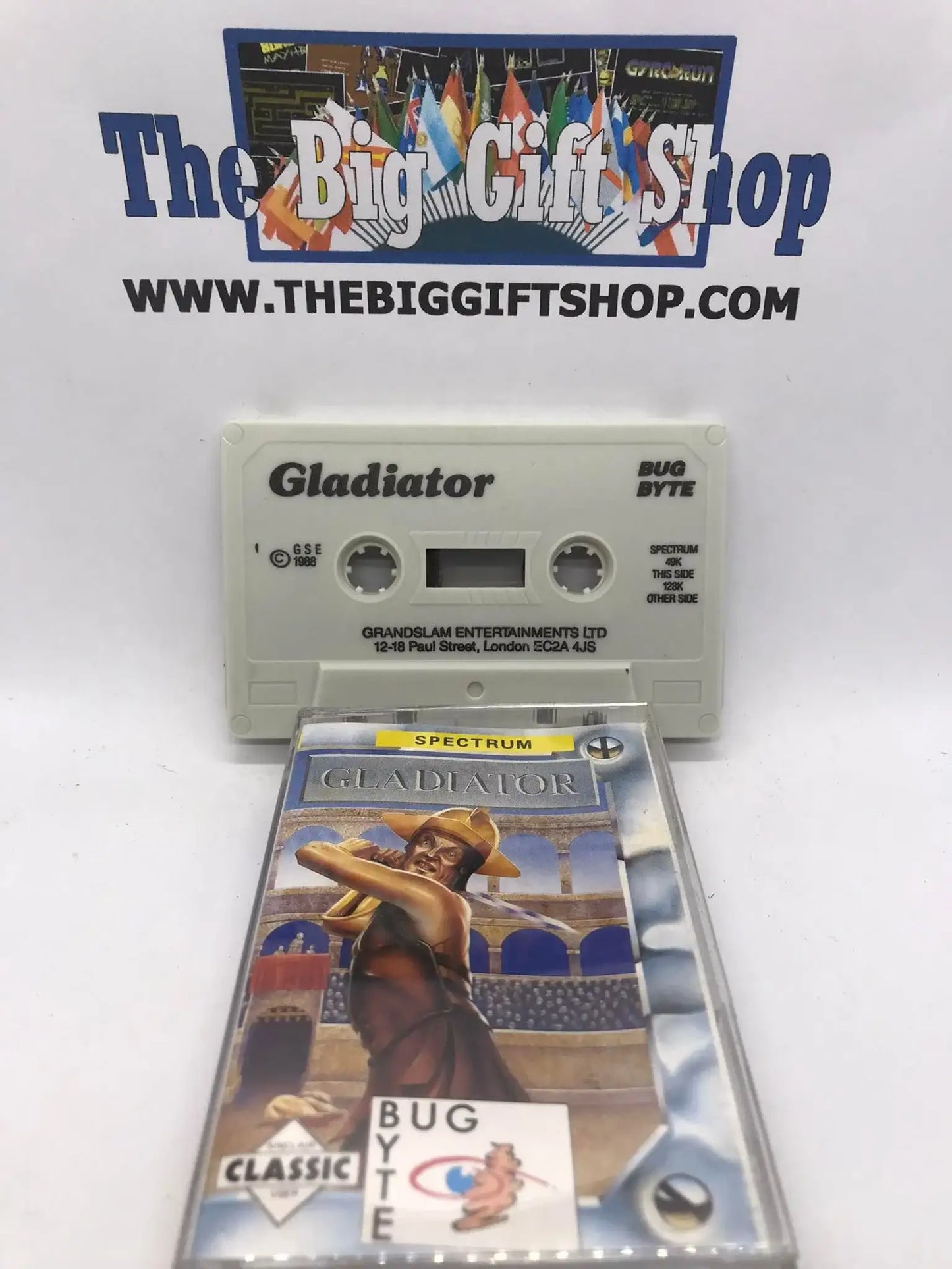 Gladiator (Bug-Byte), ZX Spectrum, Released by Bug byte Magretro