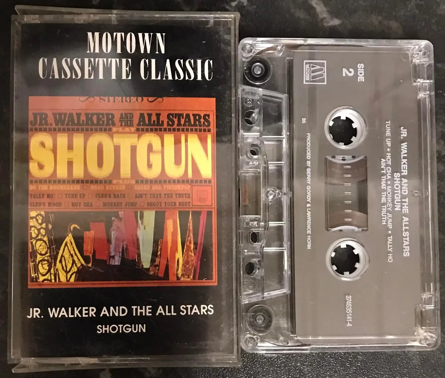 JR. Walker And The All Stars, Shotgun Album, 374635141-4, Vintage Cassette Magretro