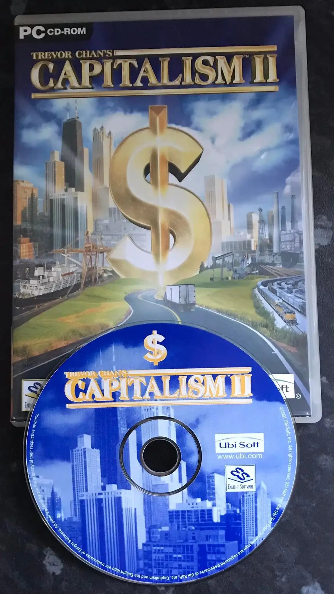 Trevor Chan's Capitalism II, UK PAL, PC Game Magretro
