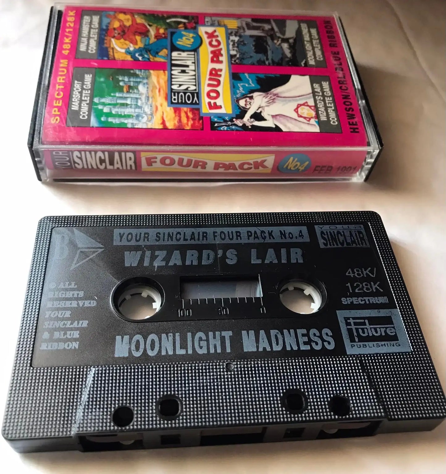 Your Sinclair, Magazine Tape -Four Pack no.4, February 1991 Magretro