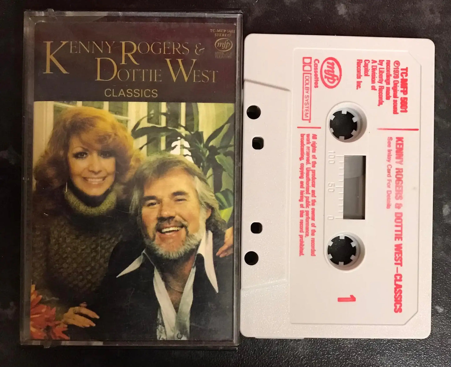 Kenny Rogers & Dottie West, Classics Album, Music For Pleasure, TC-MFP-5601 Magretro