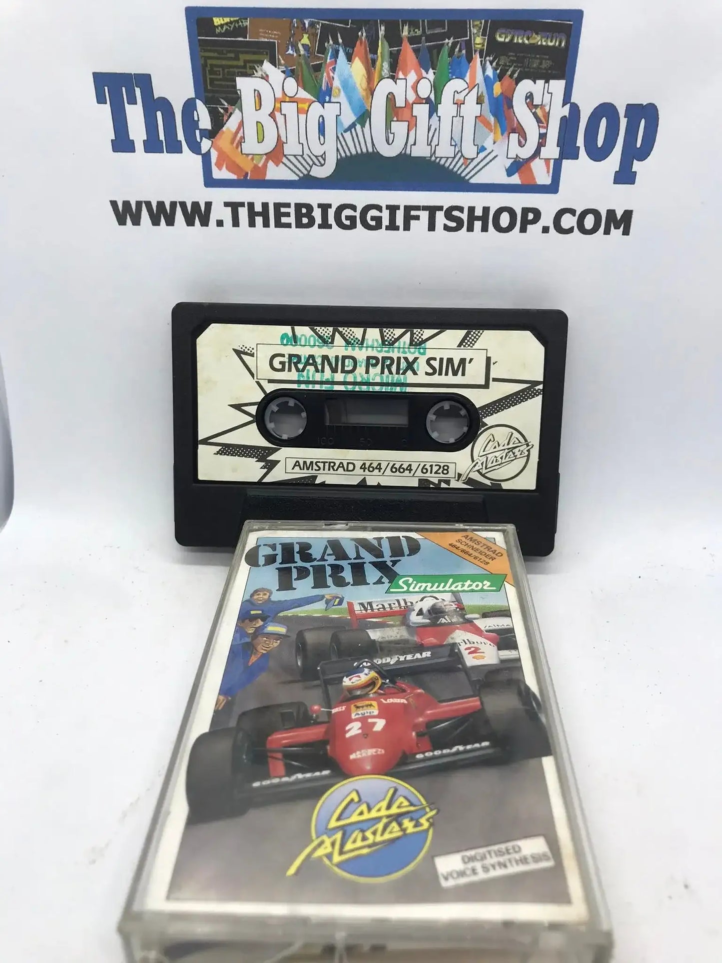 Grand Prix Simulator, CPC 464 / 664 Released by Codemasters Magretro
