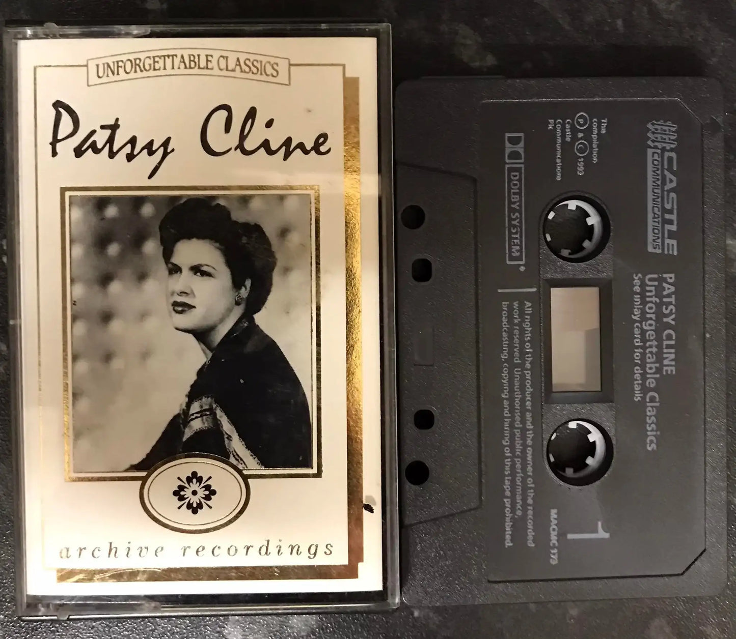Patsy Cline, Unforgettable Classics, Archive Recordings, MACMC 173 Magretro