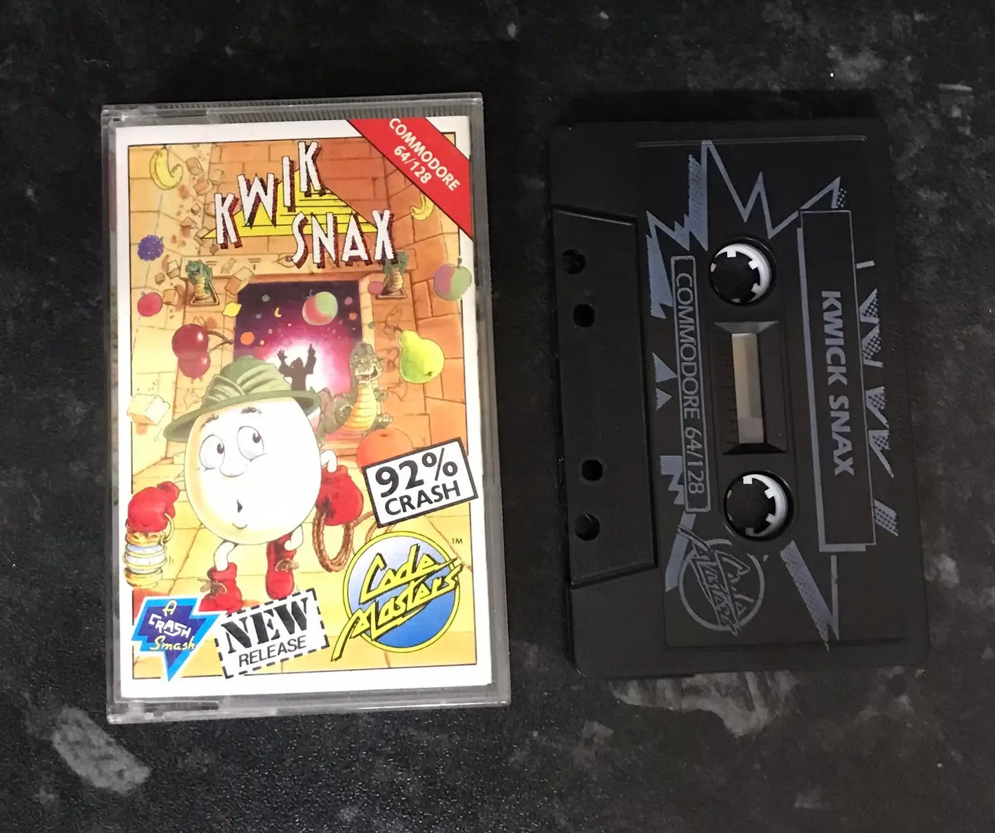 Kwik Snax, C64, by Codemasters Magretro