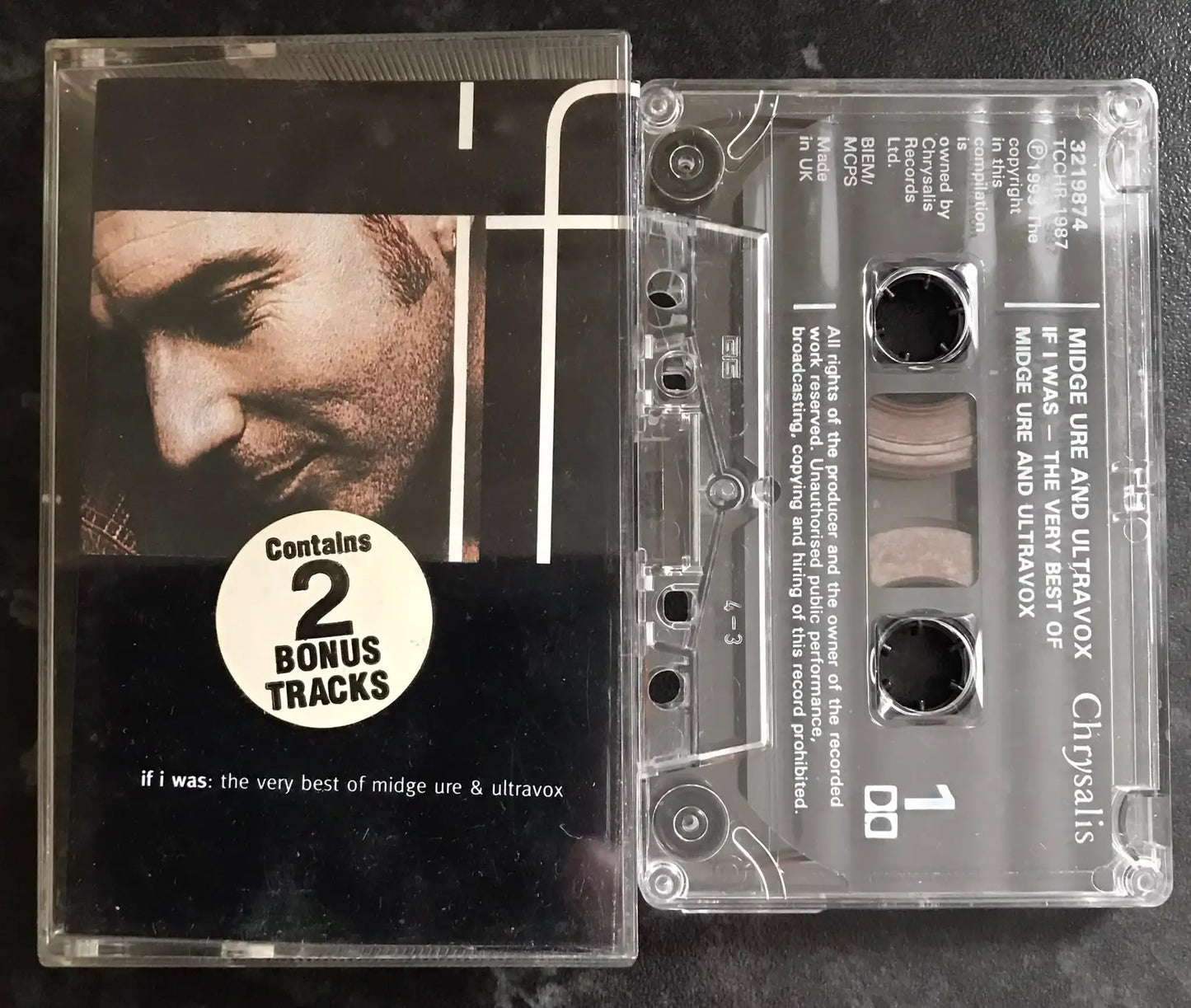 The Very Best Of Midge Ure & Ultravox, If It Was Album, Chrysalis, 3219874 Magretro