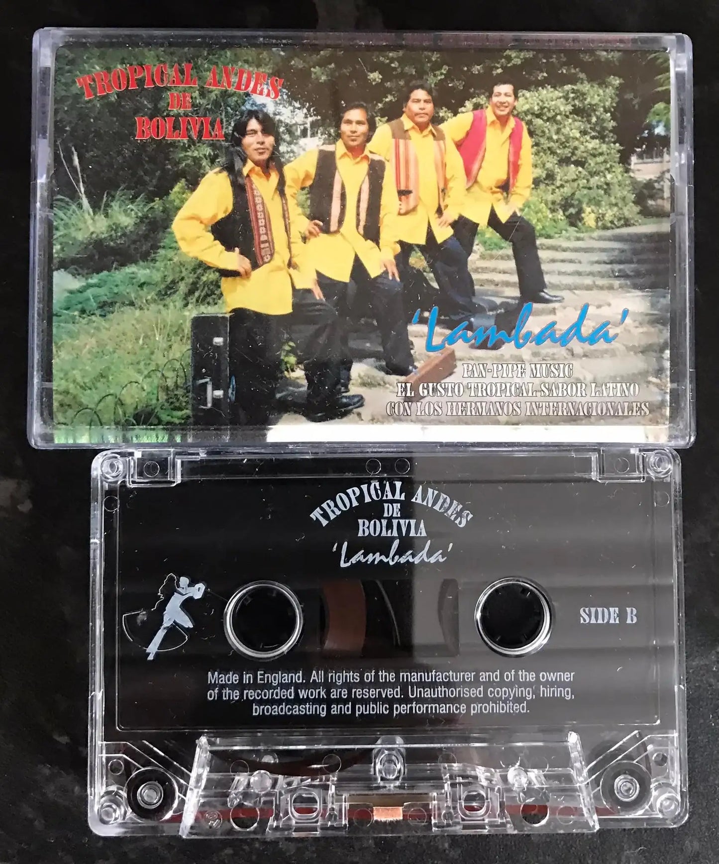 Tropical Andes De Bolivia, Lambada Album, TAAD06, Vintage Cassette Magretro