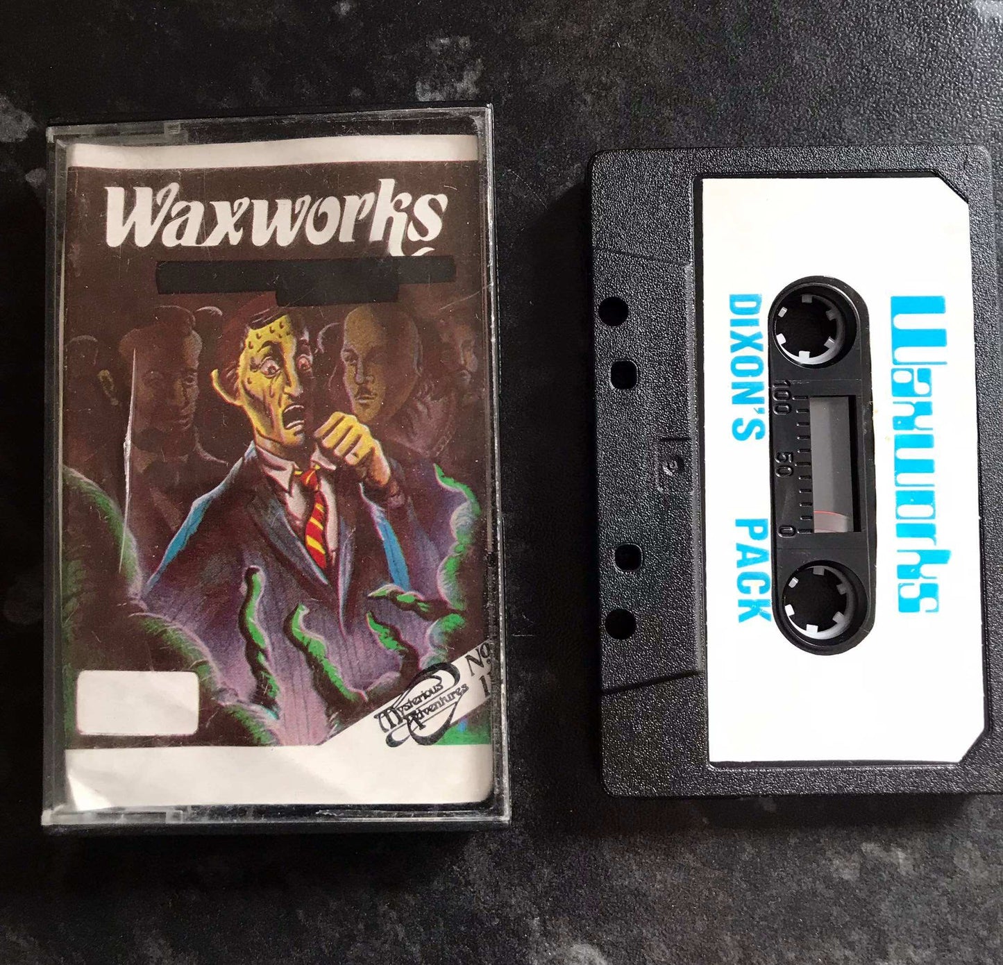 Waxworks (Working), ZX Spectrum, by Dixons / Mysterious Adv Magretro
