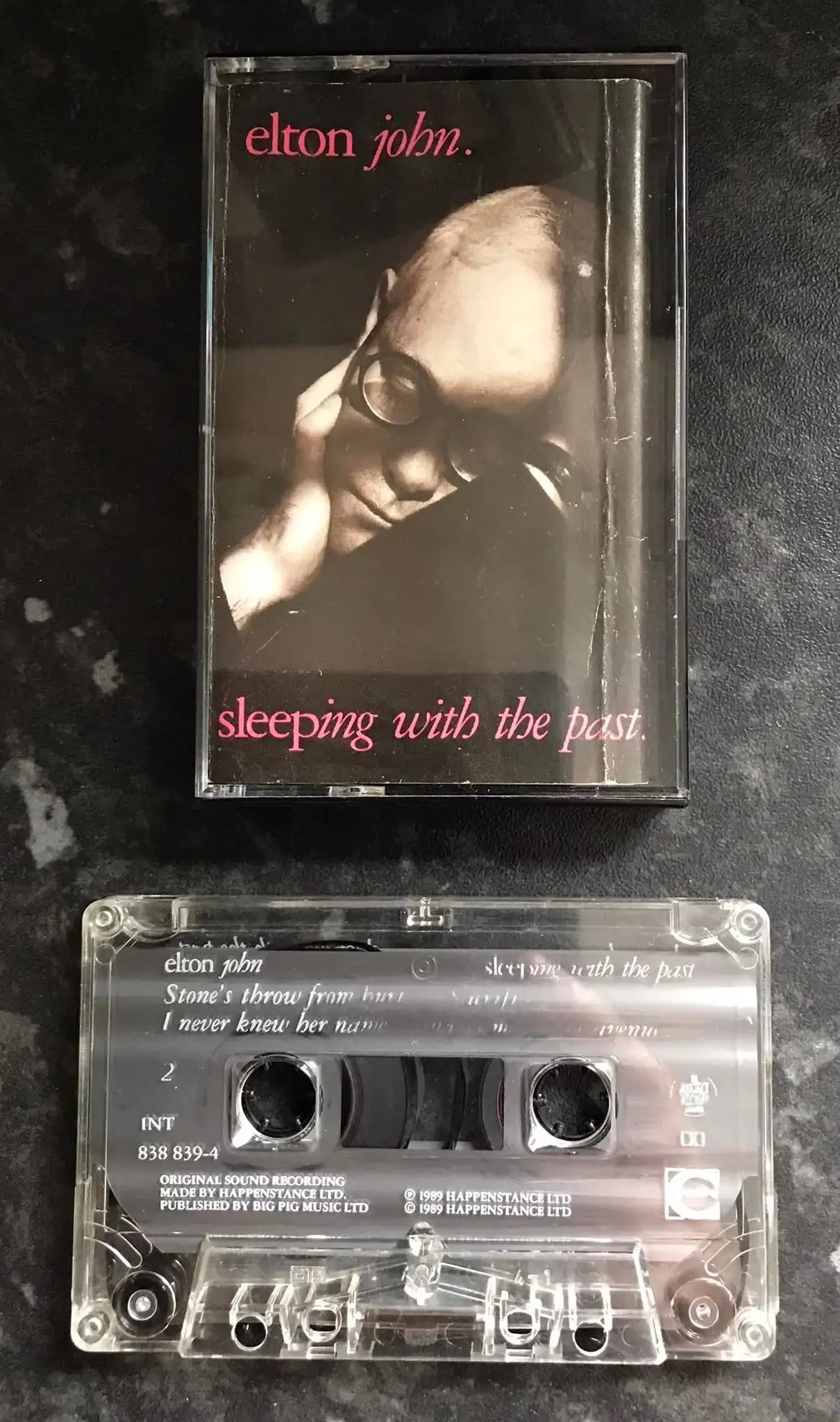 Elton John, Sleeping With The Past, The Rocket Record Company, 838 839-4 Magretro