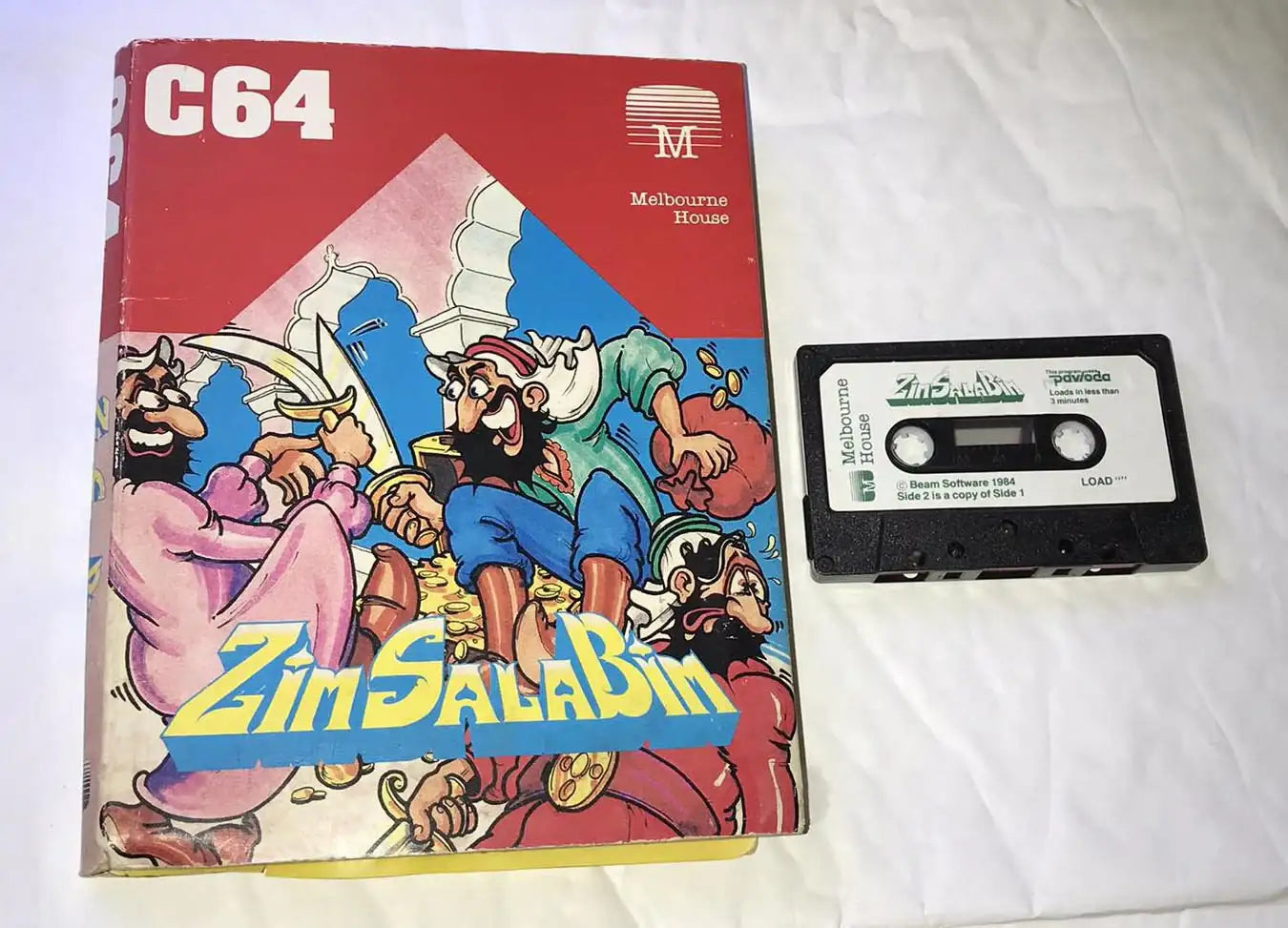 ZimSalaBim, C64, by Melbourne House, WORKING Magretro