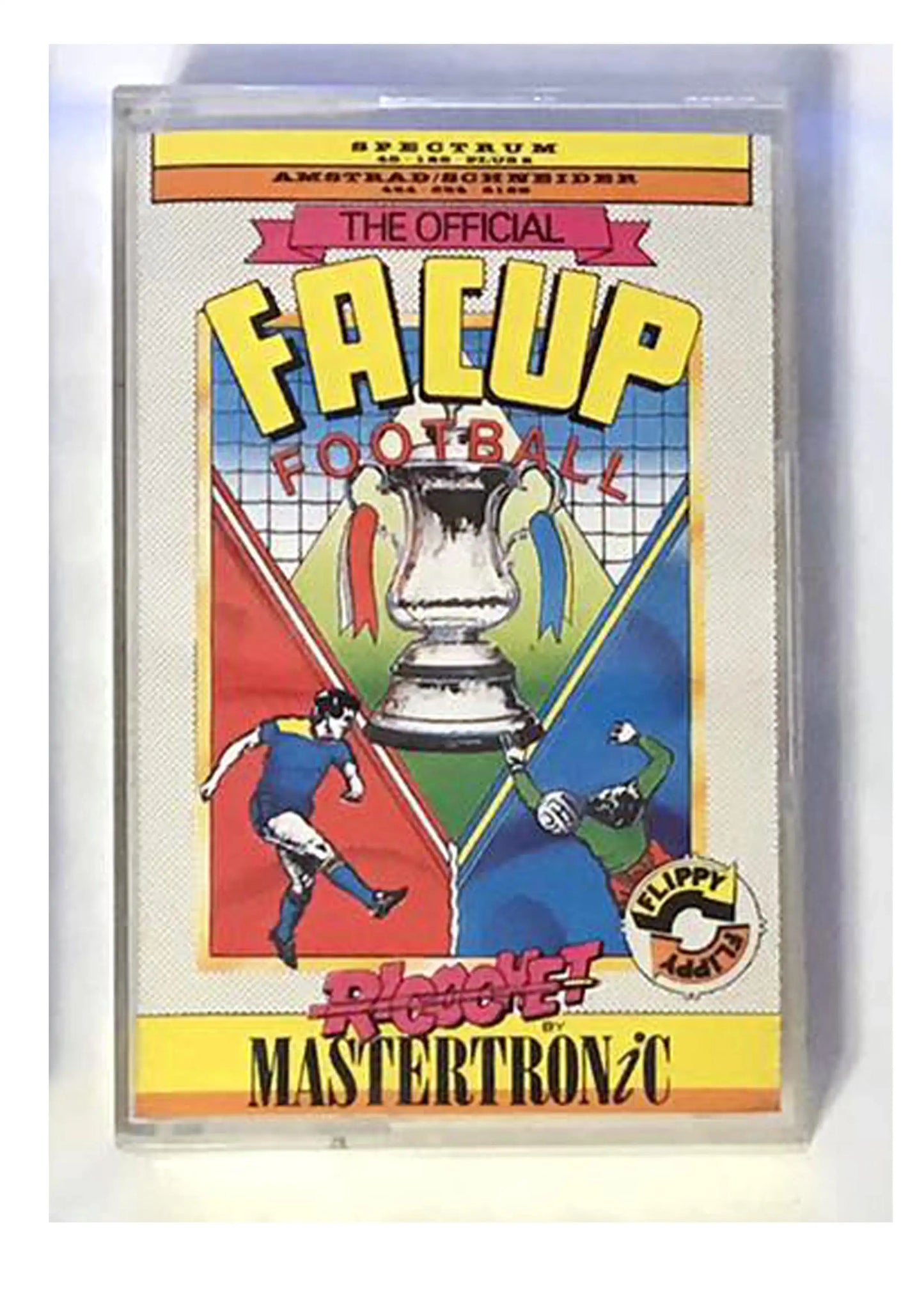 The Official FA Cup Football, ZX Spectrum by Mastertronic, WORKING Magretro