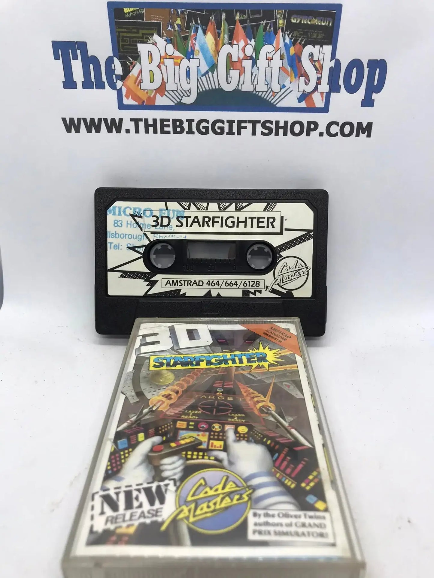 3D Starfighter, CPC 464 / 664 by Codemasters Magretro