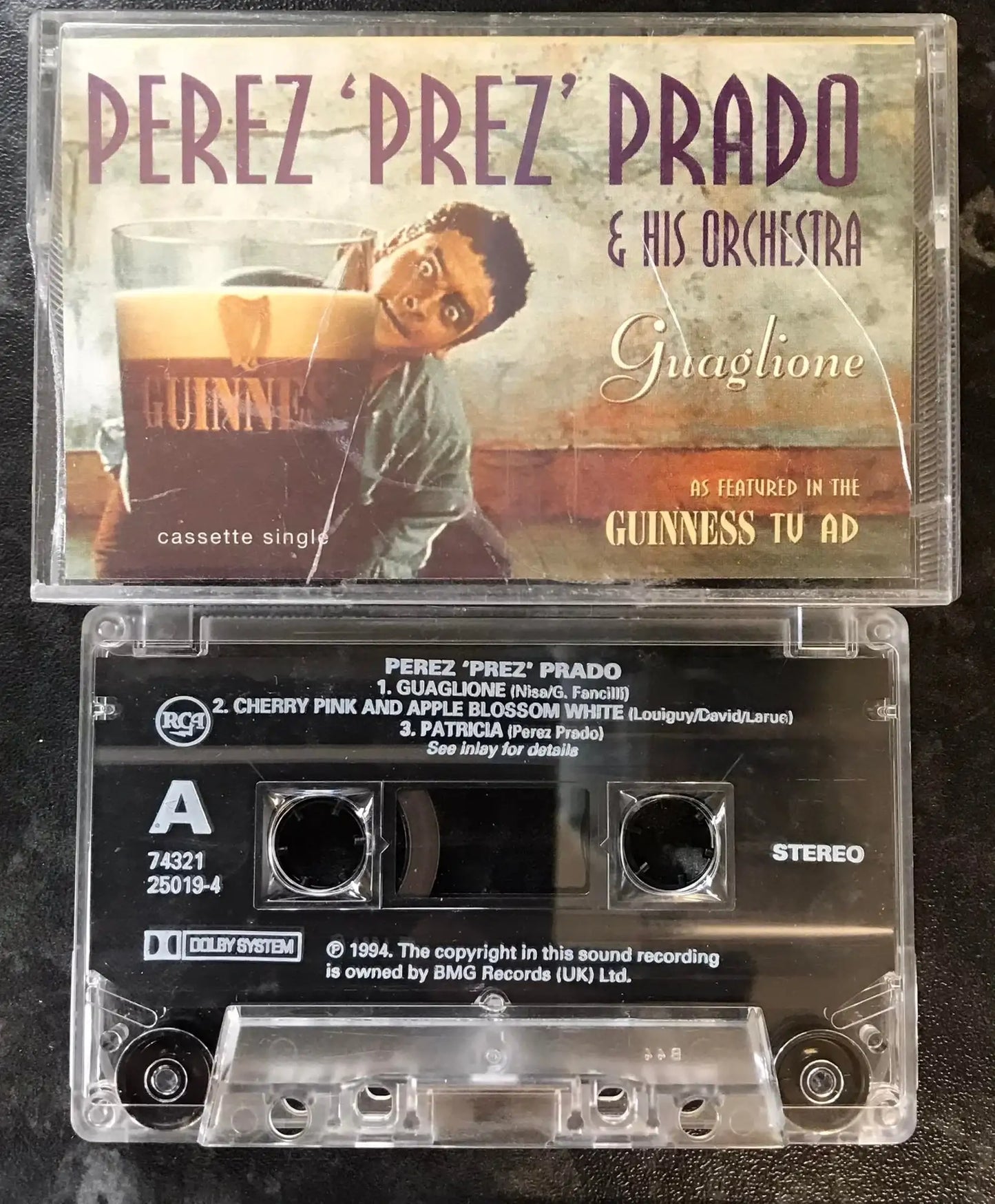 Perez Prez Prado & His Orchestra, Guaglione Single, RCA, 74321 25019-4 Magretro