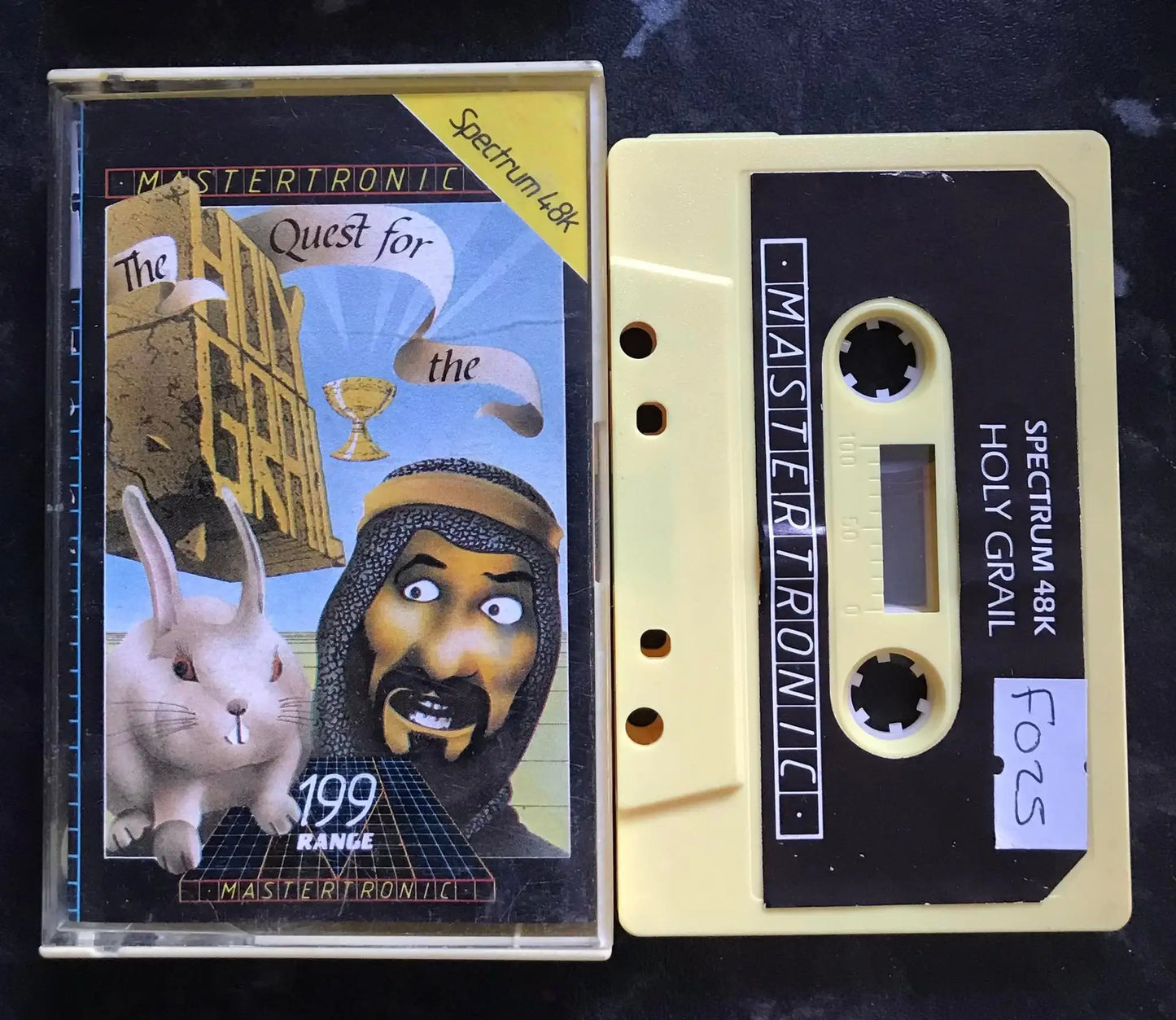 The Quest For The Holy Grail by Mastertronic, ZX Spectrum Game Magretro