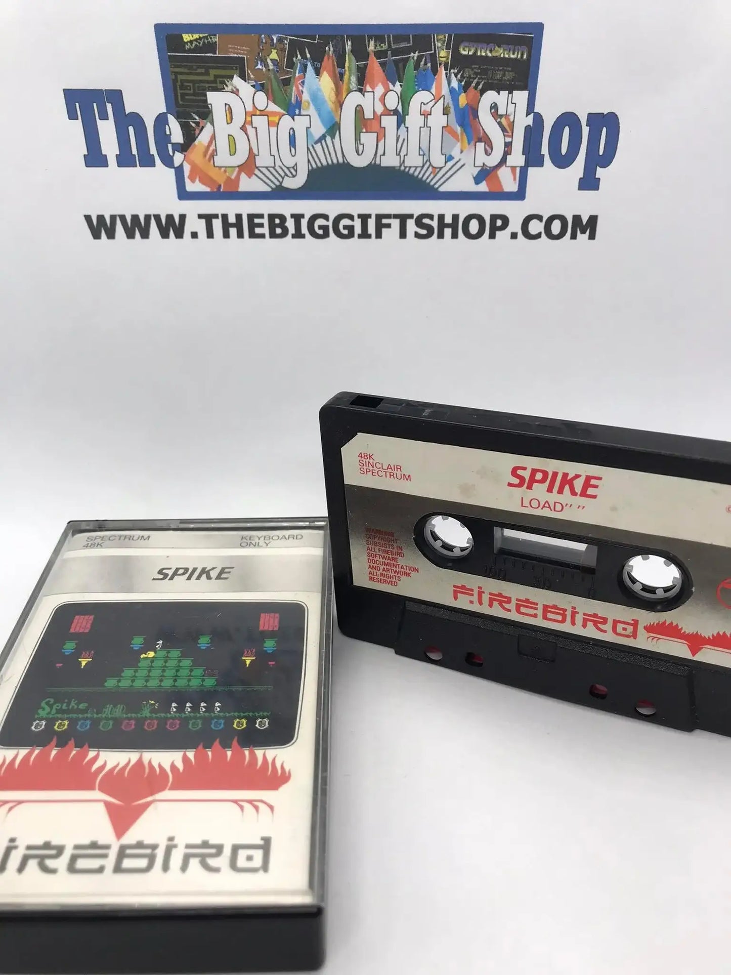 Spike (Tested Working), ZX Spectrum, Released by Firebird Software Ltd Magretro