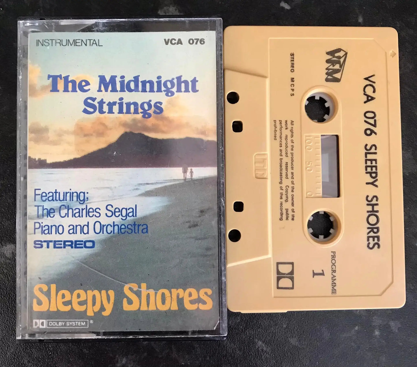 The Midnight Strings, Sleepy Shores Album, VFM, VCA076, Charles Segal Magretro
