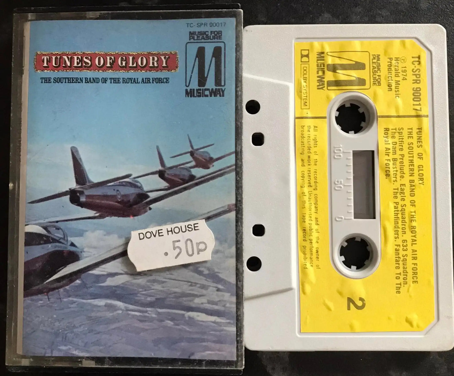 The Southern Band of The Royal Air Force, Tunes Of Glory Album, TC-SPR 90017 Magretro