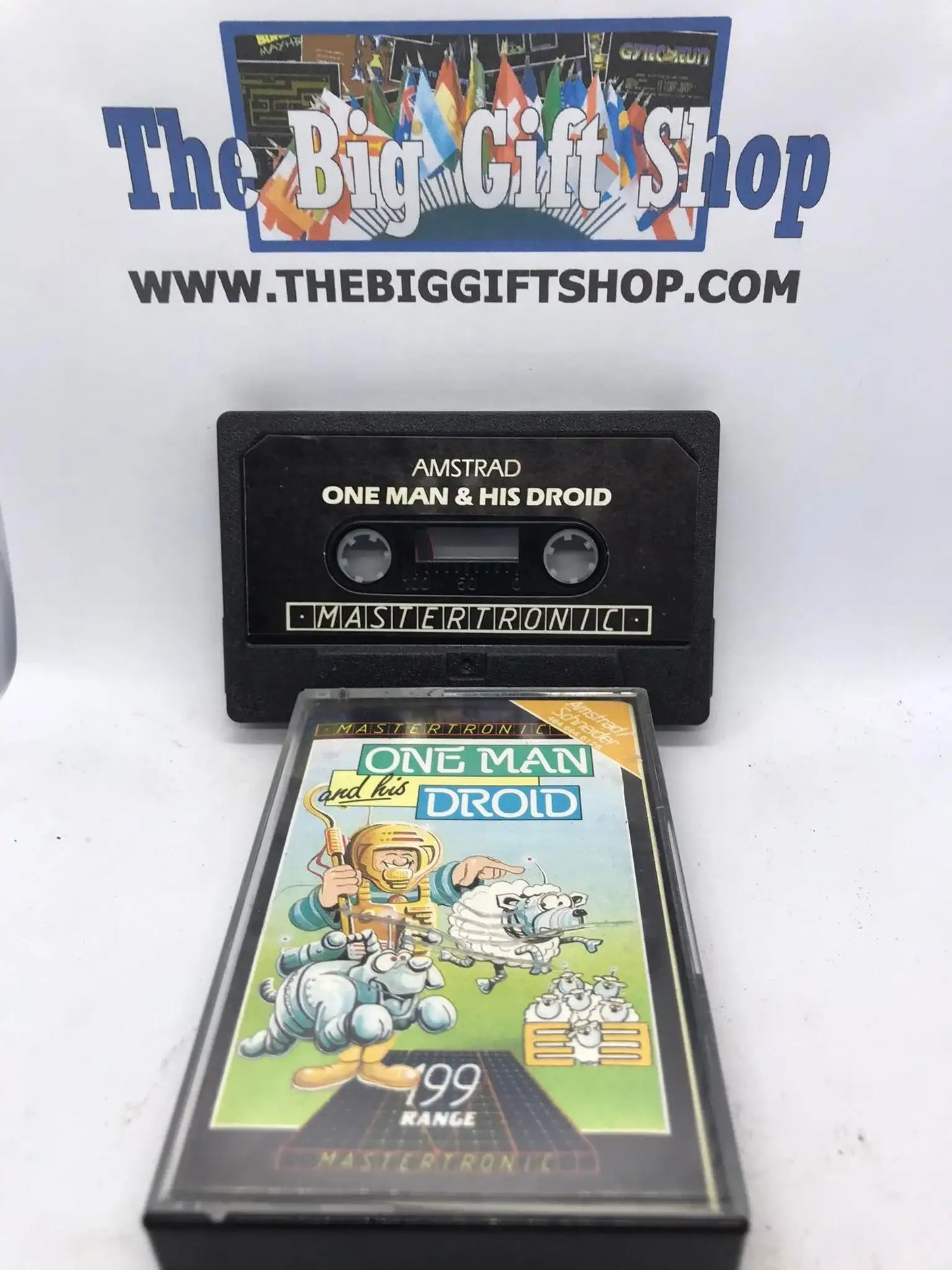 One Man And His Droid, CPC 464 / 664, Released by Mastertronic Magretro