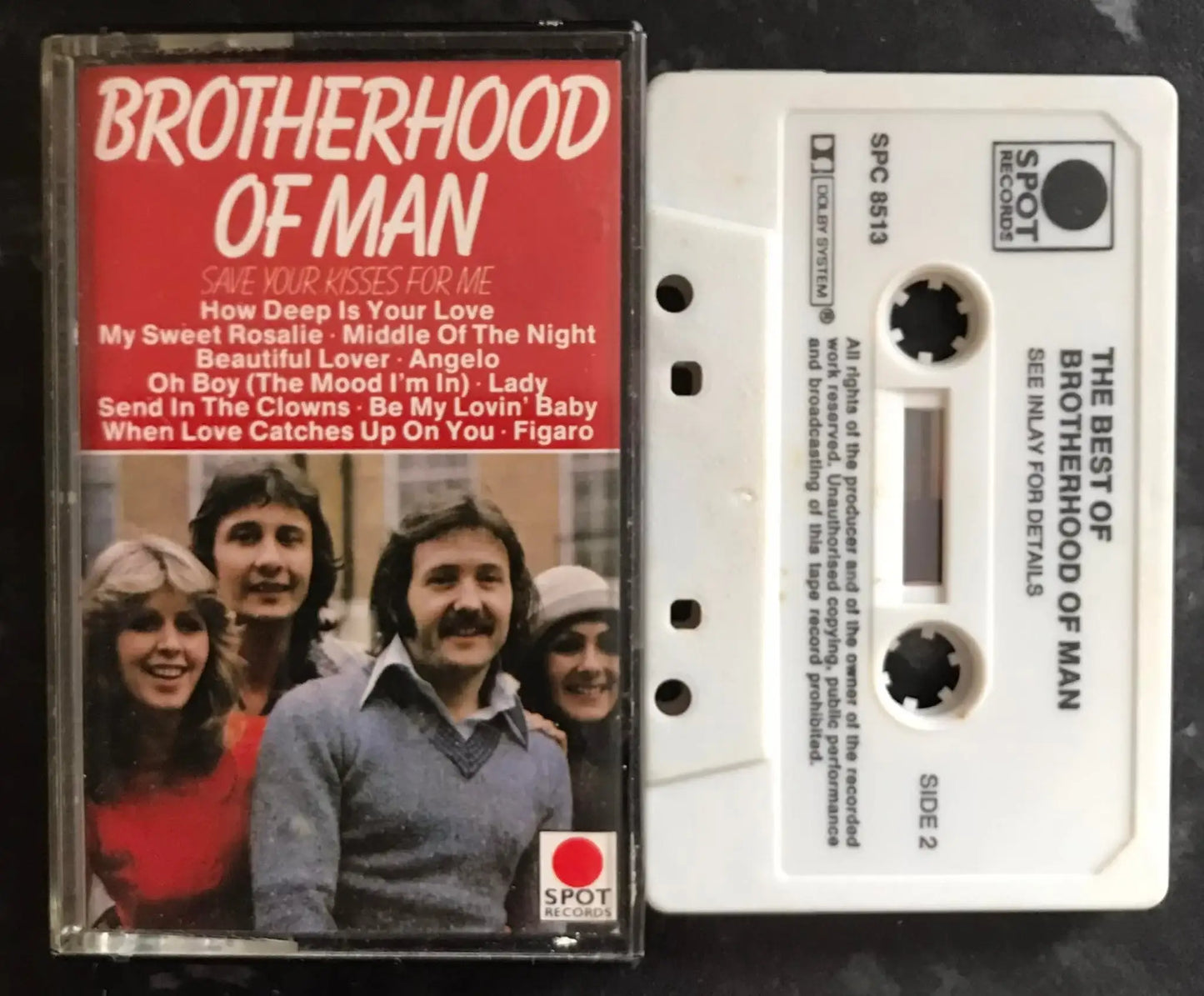 The Best Of The Brotherhood Of Man Album, SPOT RECORDS, SPC 8513 Magretro