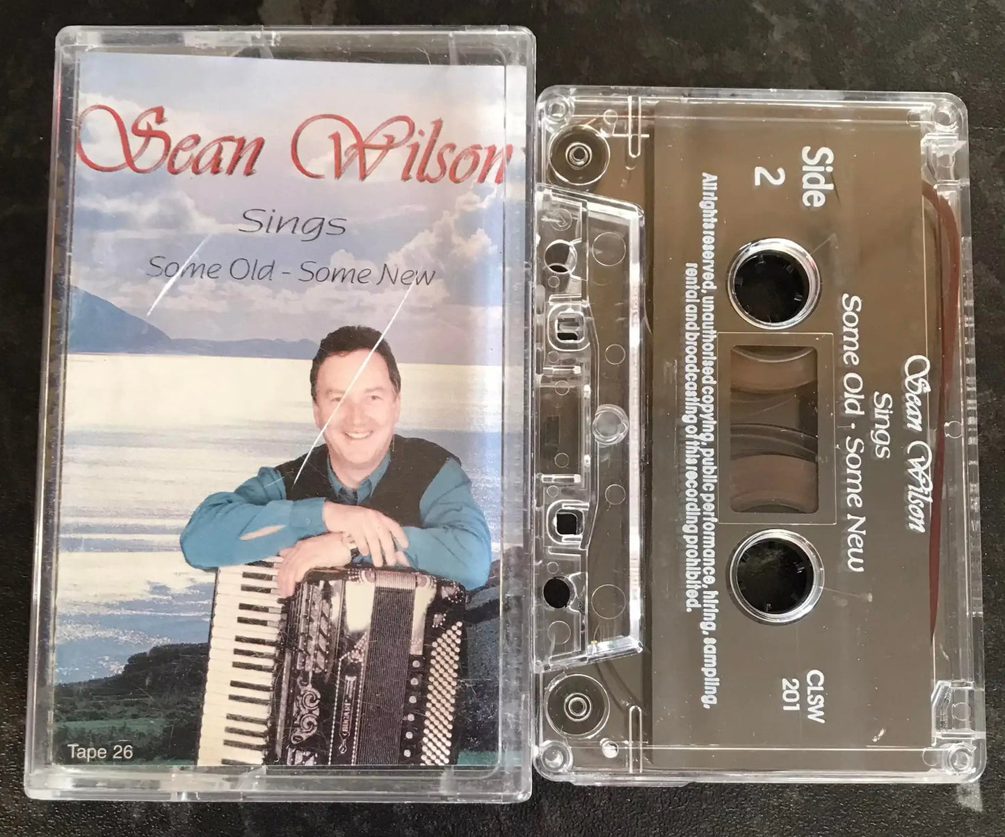 Sean Wilson Sings Some Old Some New Album, CLSW 201, Vintage Cassette Magretro