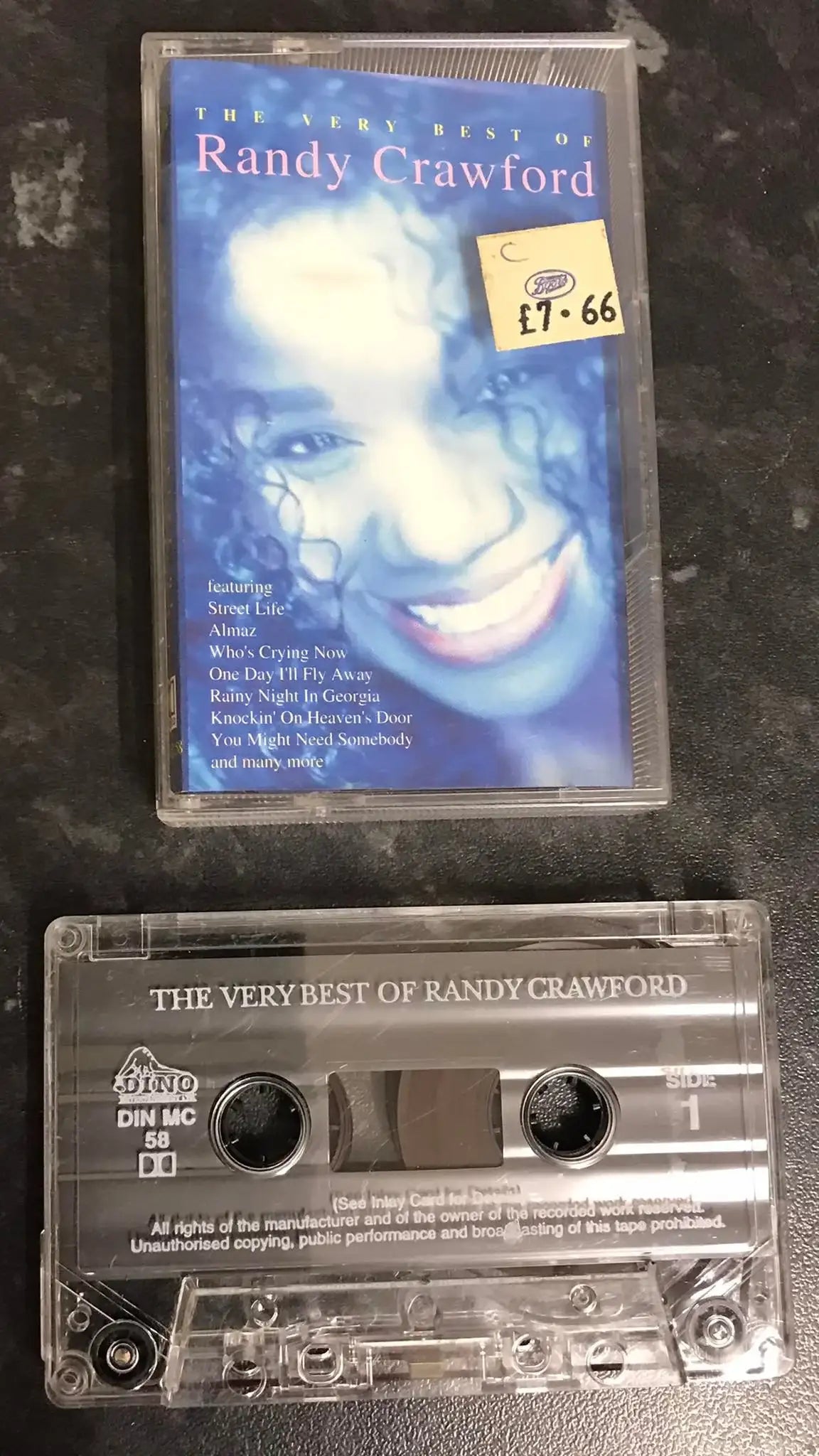 The Very Best Of Randy Crawford Album, Dino Entertainment, DINMC 58 Magretro