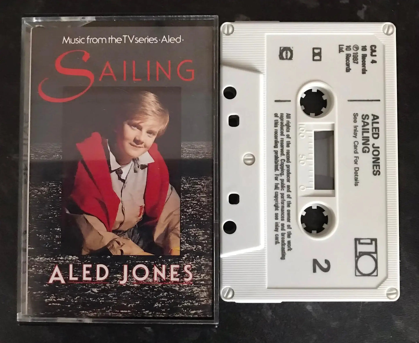 Music From The TV Series Sailing, Aled Jones Album, CAJ4, Vintage Cassette Magretro