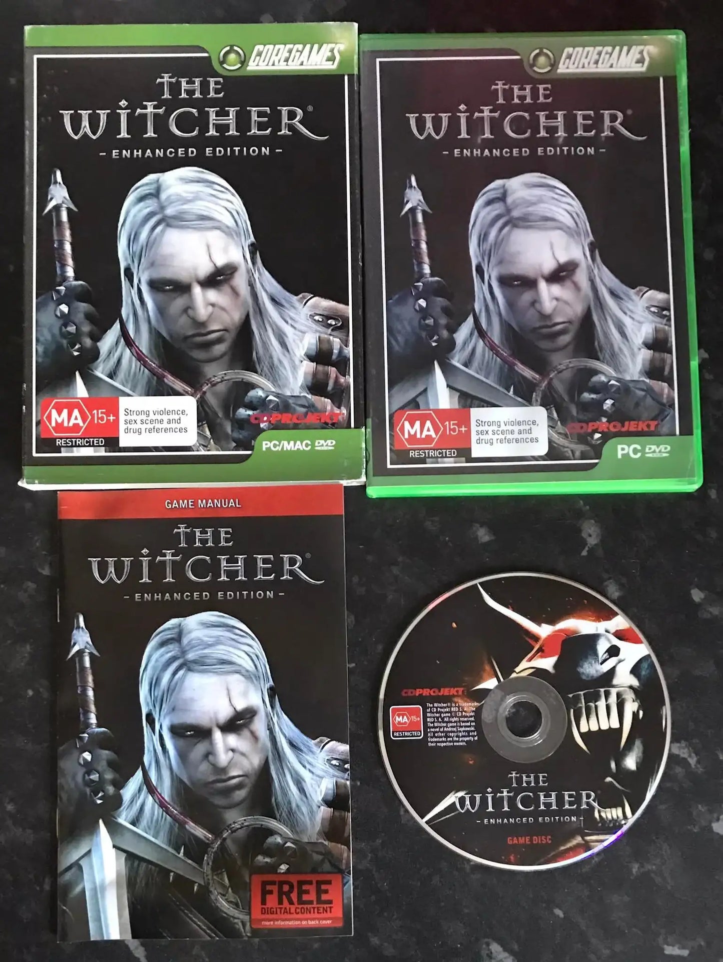 The Witcher, Enhanced Edition, PC Game Magretro
