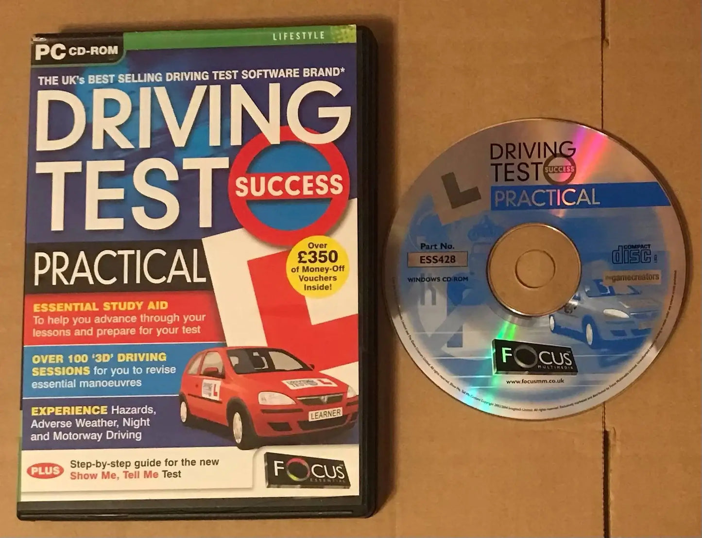 Driving Test Success - Practical- PC GAME CD rom Magretro