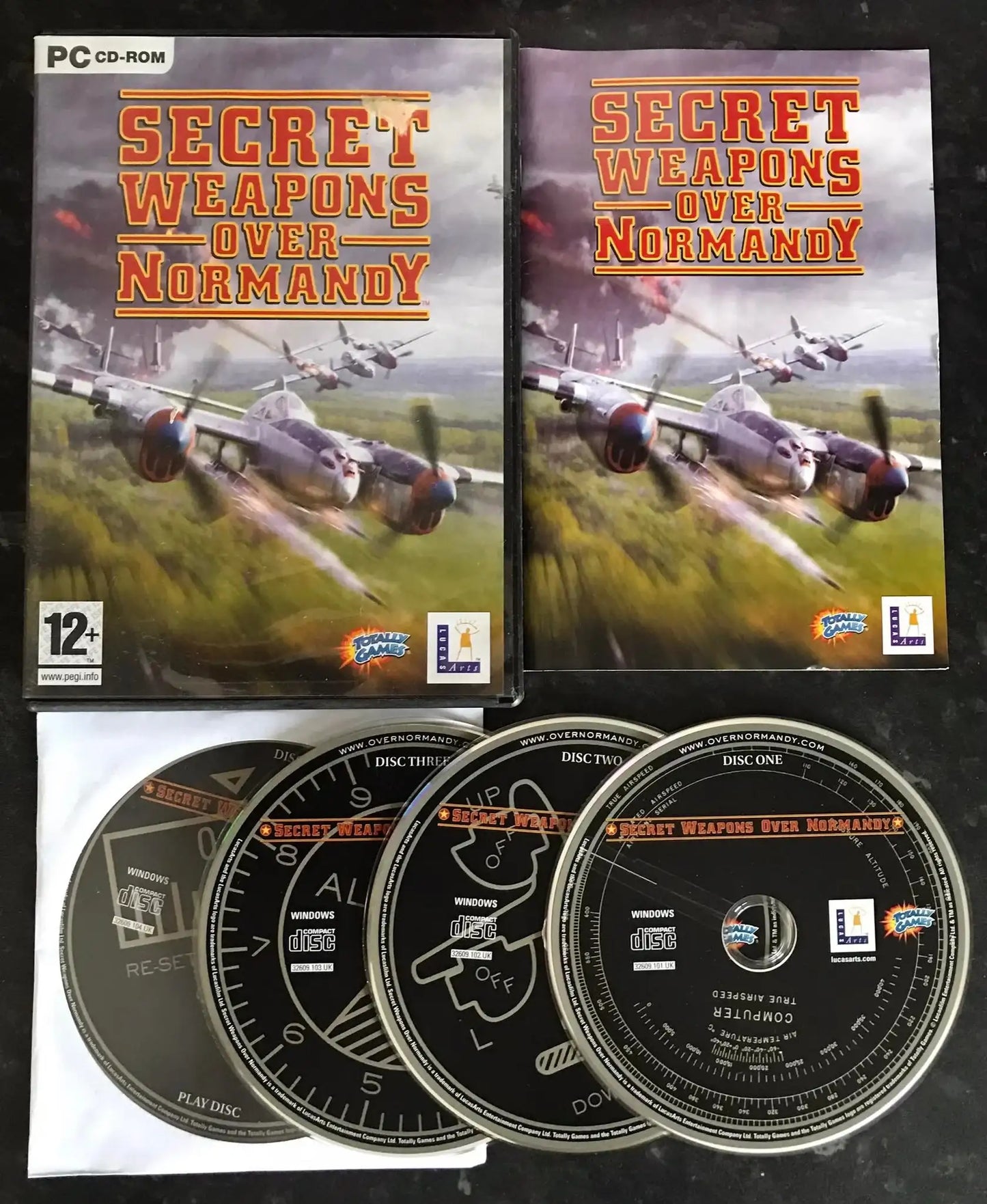 Secret Weapons over Normandy, UK, Pal, PC Game Magretro