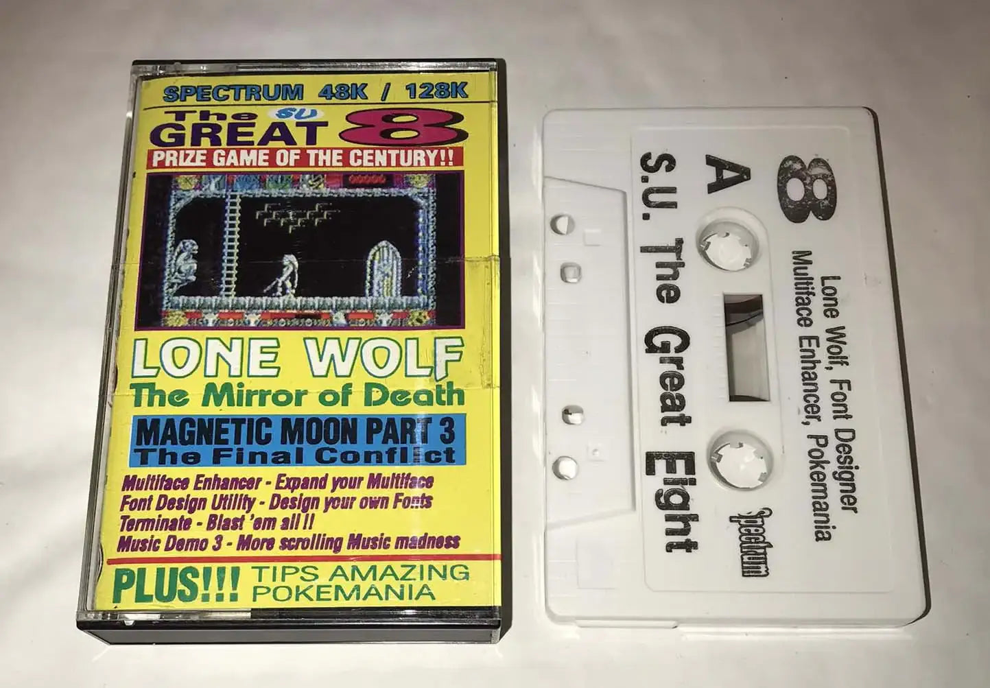 Sinclair User Tape, The Great 8 (20) July 92- Zx Spectrum Magretro