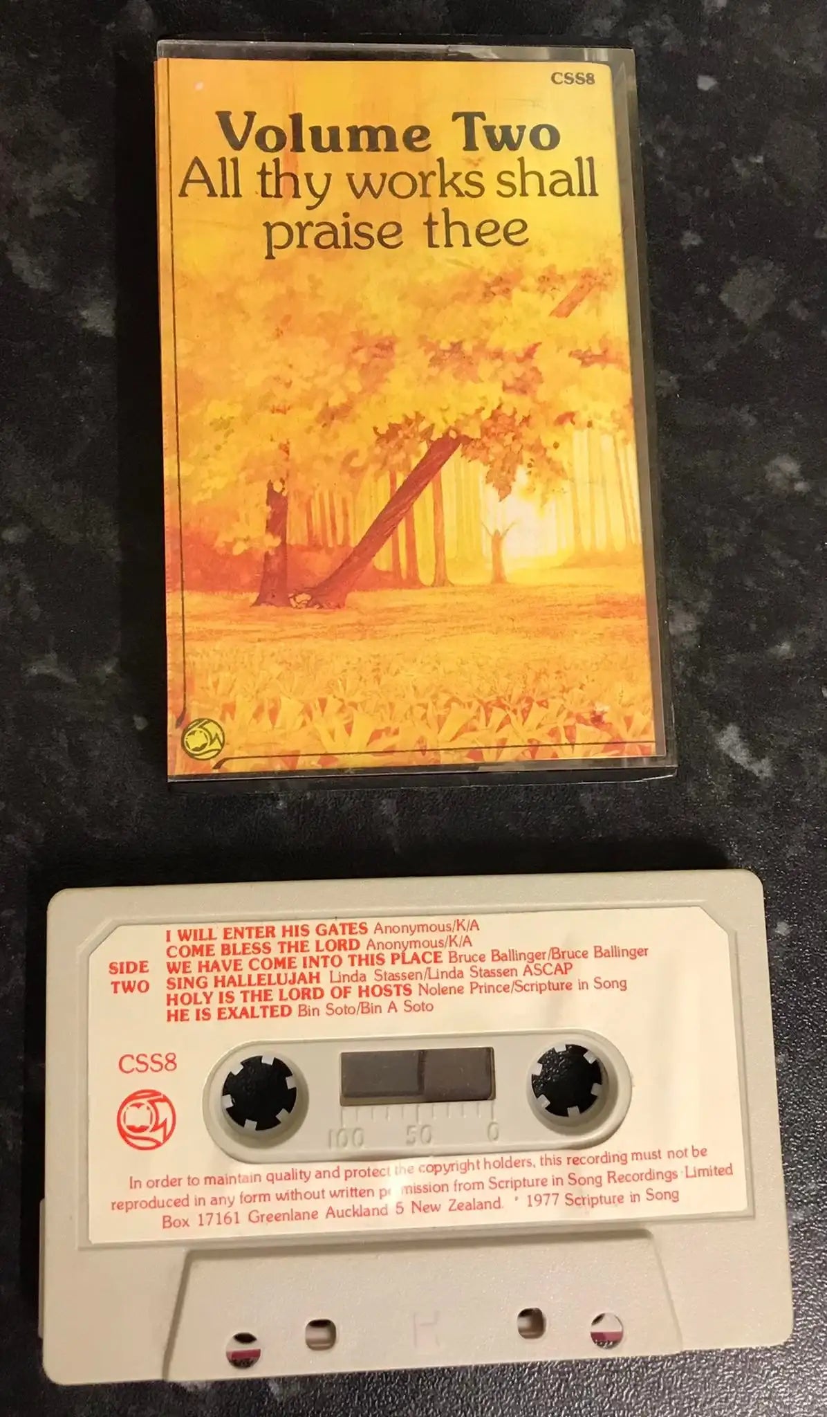 All Thy Works Shall Praise Thee, Volume Two, A Scripture In Song, CSS8 Magretro