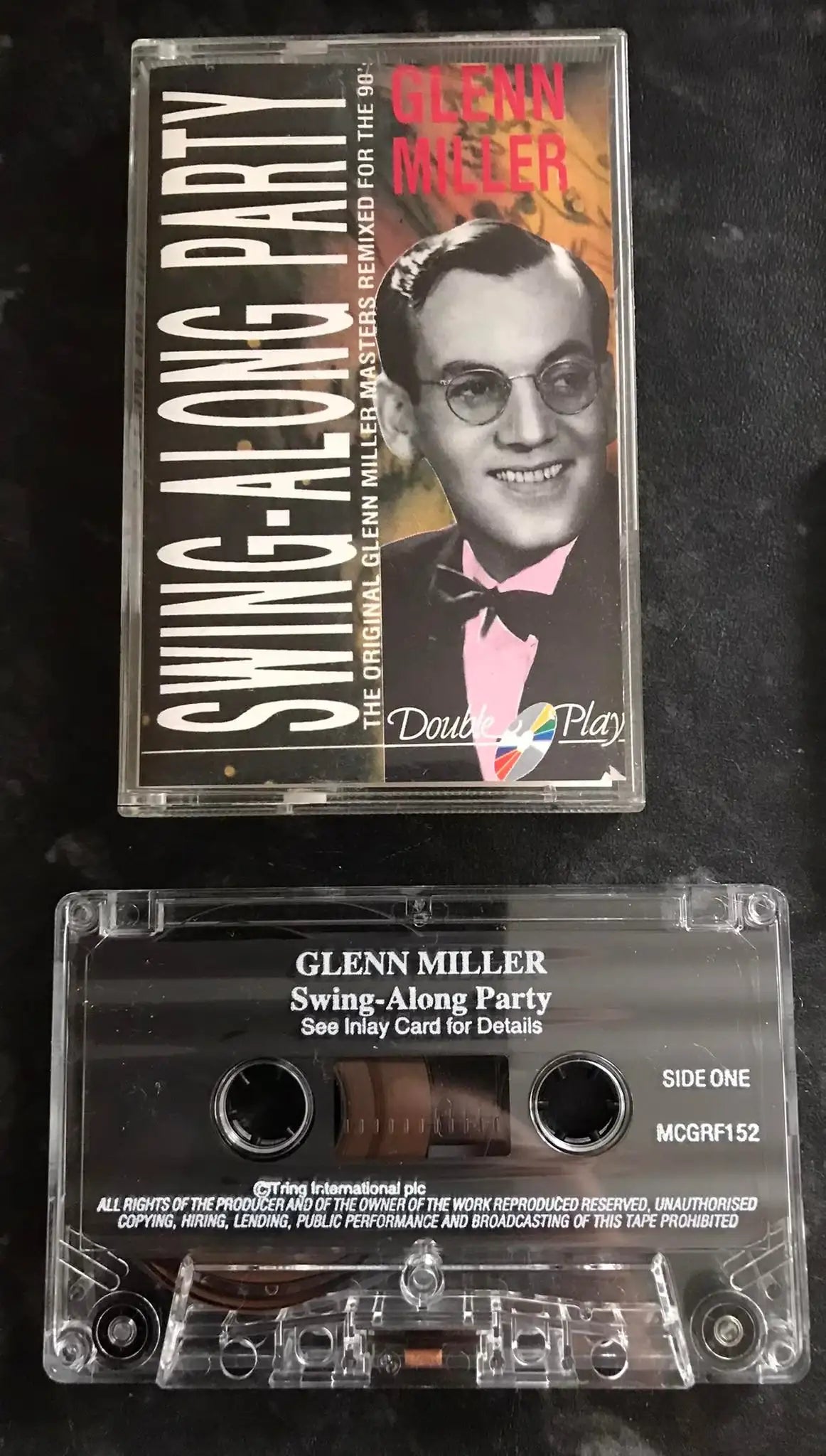 Glenn Miller, Swing-Along Party Album, Double Play, MC GRF 152, Vintage Cassette Magretro