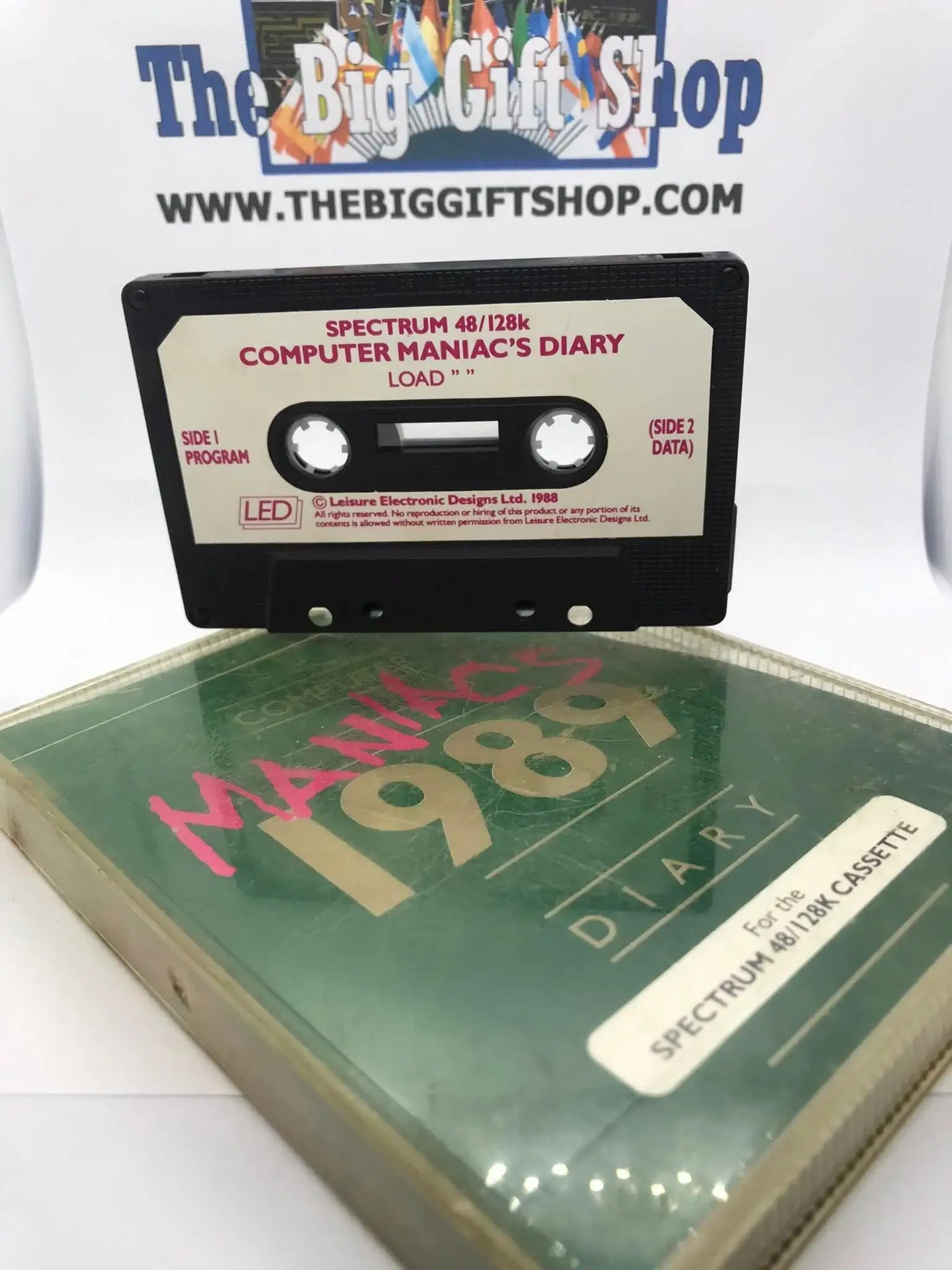 Computer Maniac's Diary (Tested Working), ZX Spectrum, Leisure Electronic Magretro