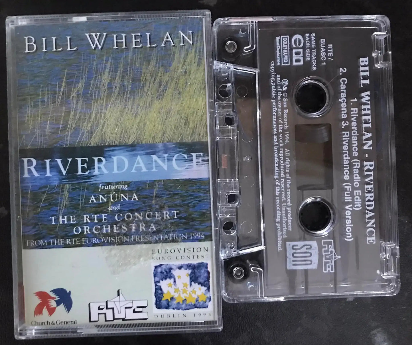 Bill Whelan, Riverdance Album, Eurovision Dublin 1994,RTE/BUA SC1 Magretro