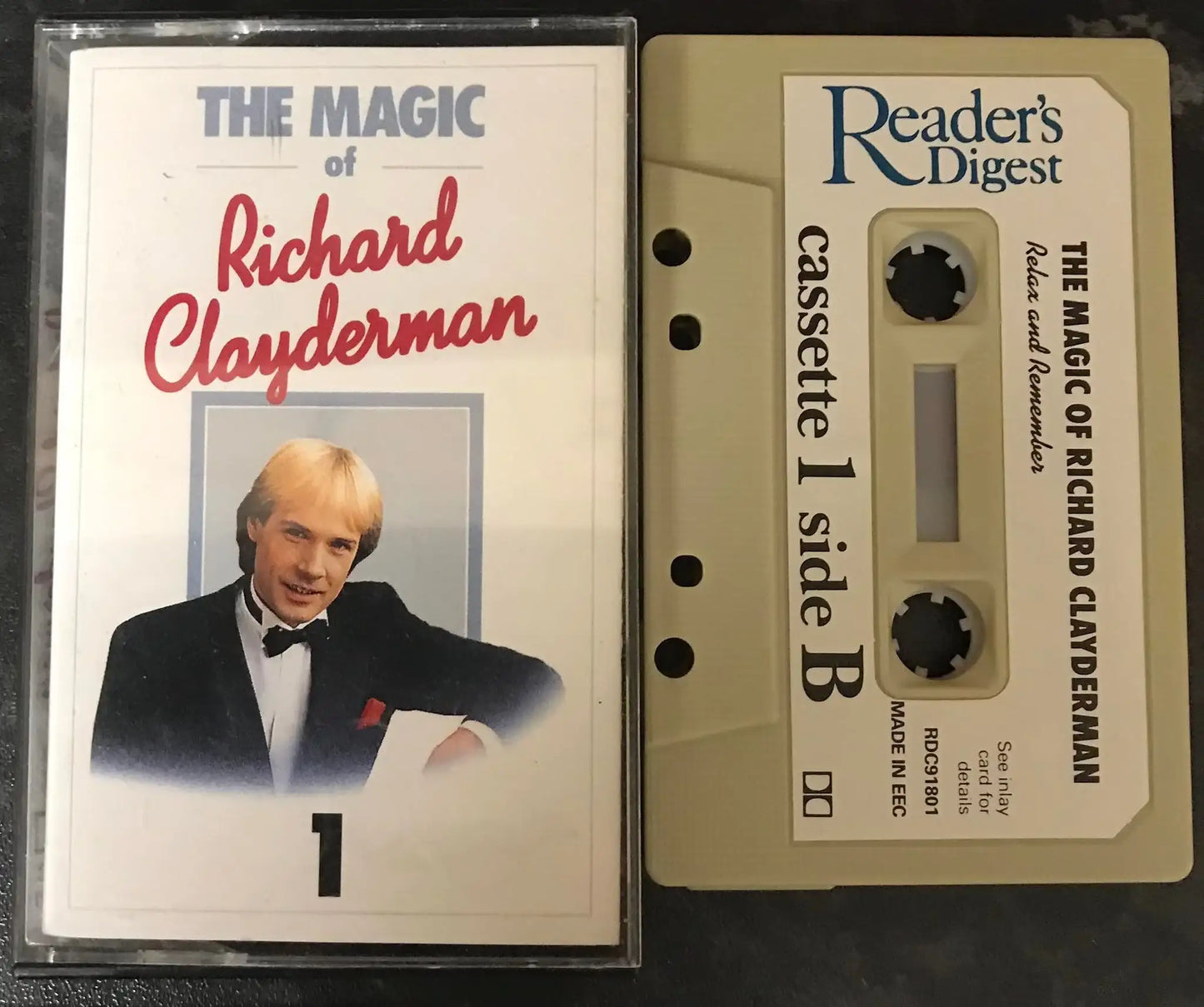 The Magic of Richard Clayderman, Cassette 1, RDC 91801, Vintage Cassette Magretro