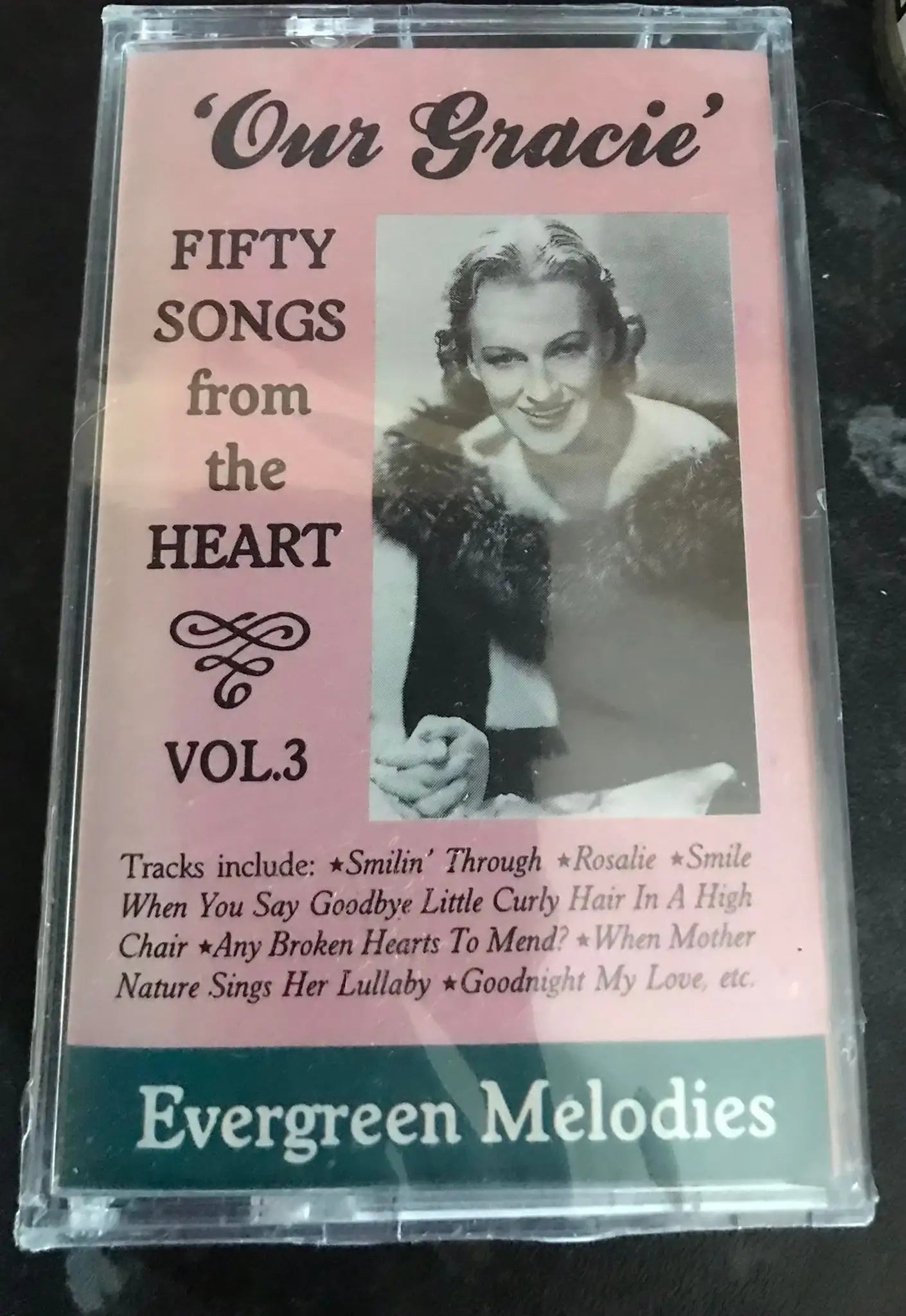 Gracie Fields, Our Gracie Vol 3, Album (Still Sealed), EVR19, Vintage Cassette Magretro