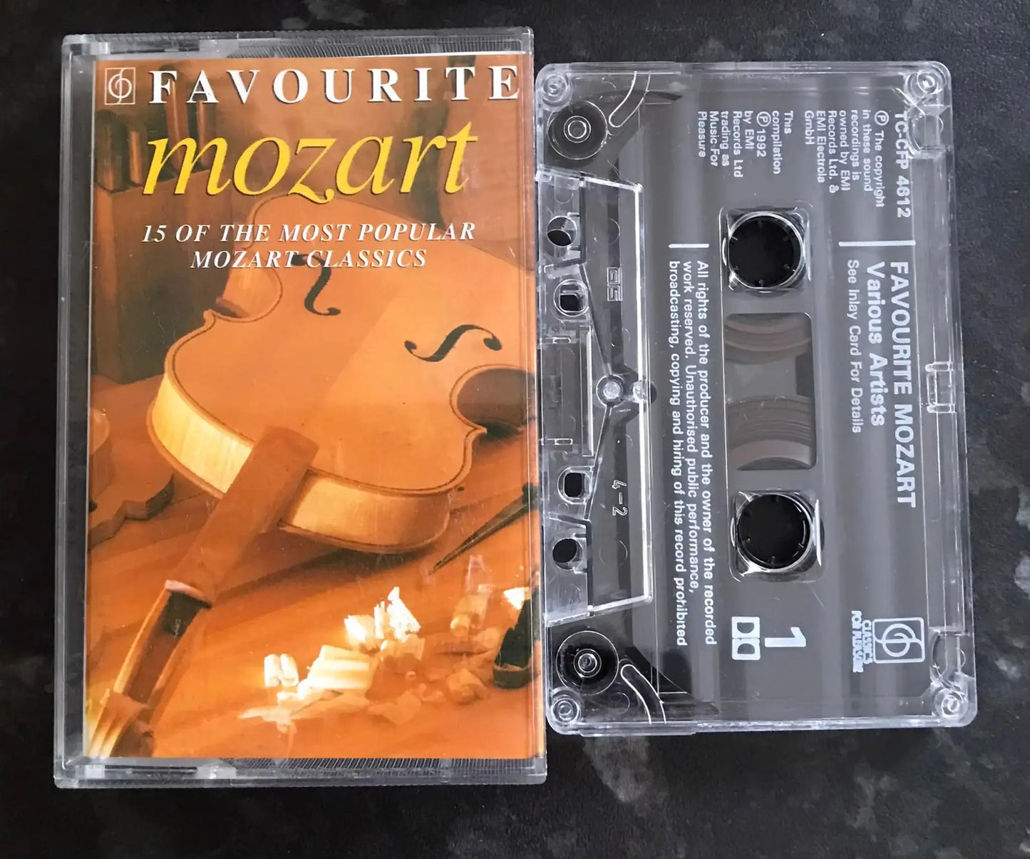 Favourite Mozart Album, 1992 EMI, Classics For Pleasure, 0777 7 67597 4 6 Magretro