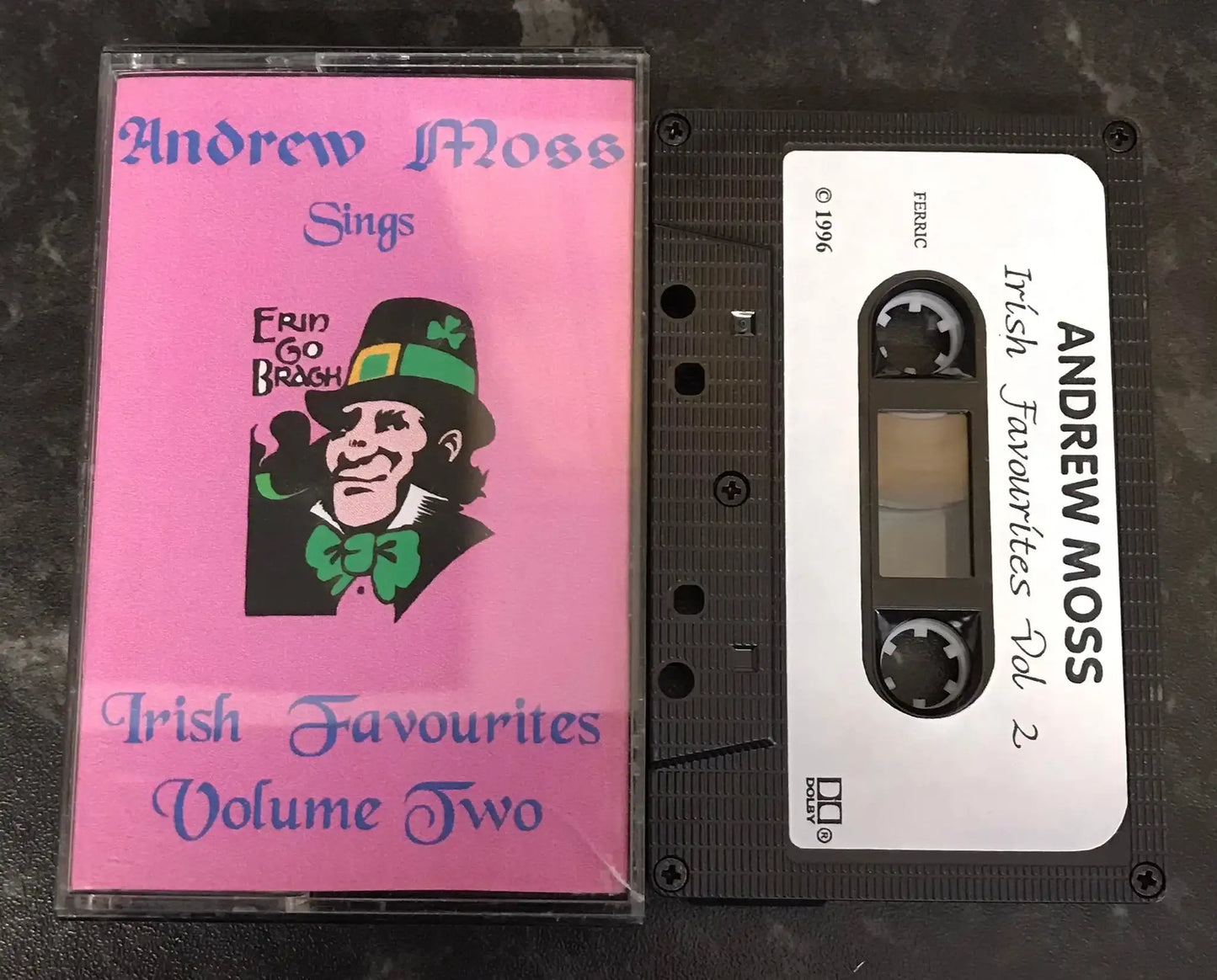 Andrew Moss Sings Irish Favourites Vol 2, Vintage Cassette Magretro