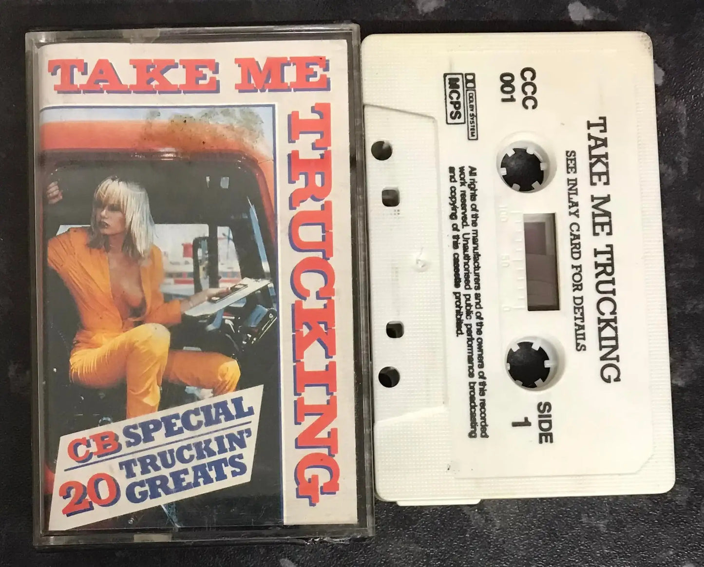 Take Me Trucking Album, Crusader, CCC 001, Vintage Cassette Magretro