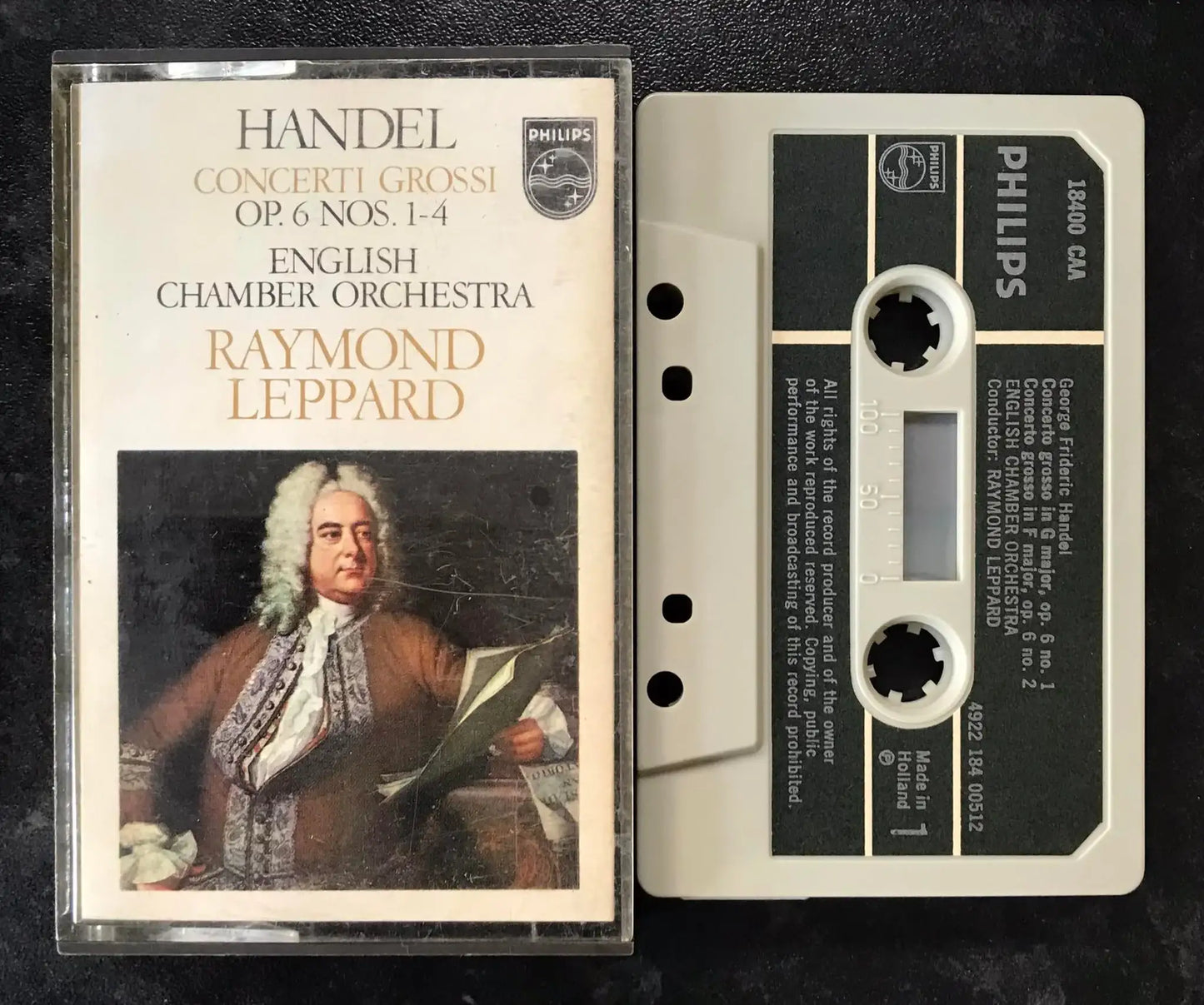 Handel Concerti Grossi Op.6 nos 14, Raymond Leppard Album, 18400 caa Magretro