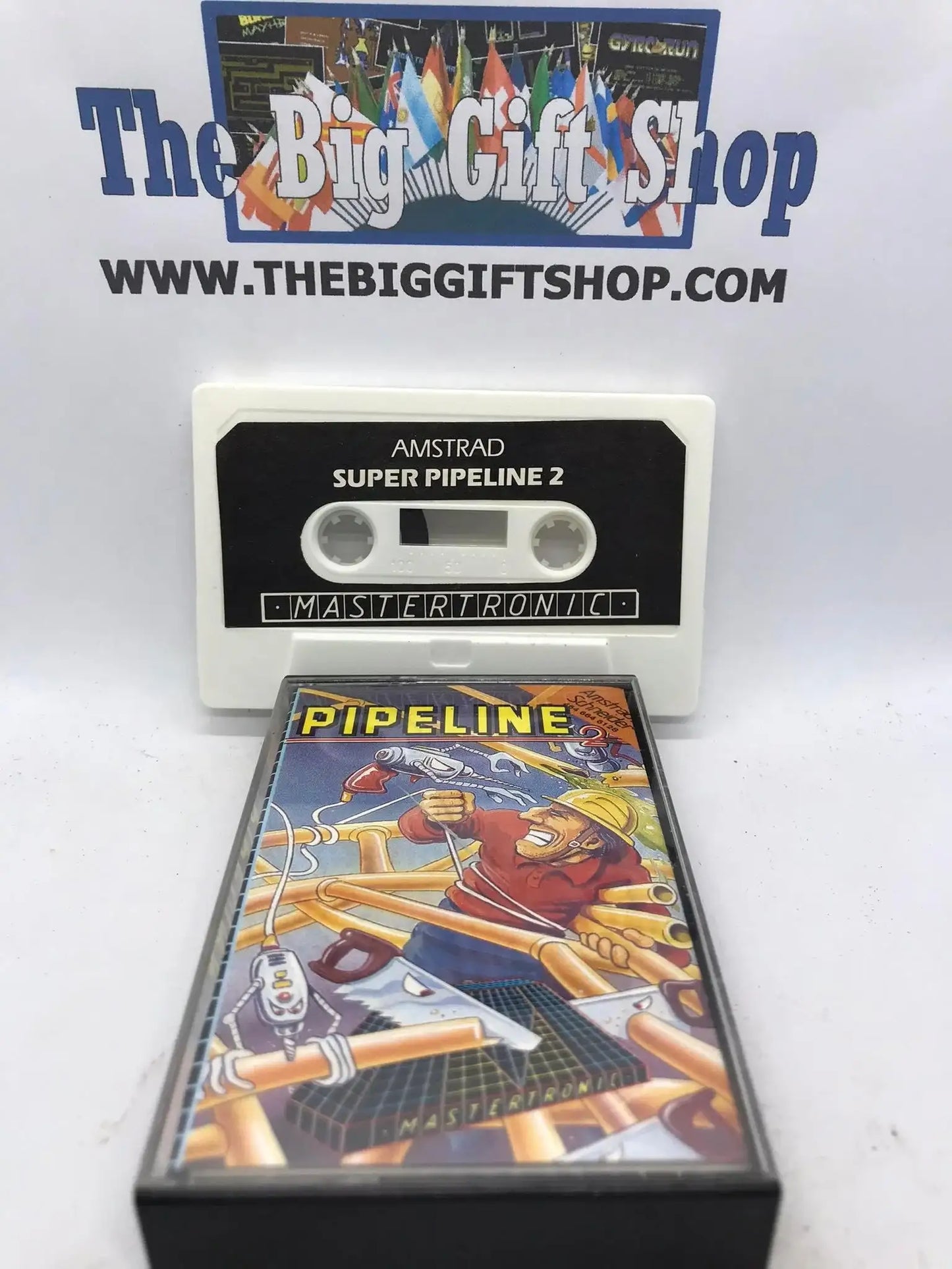 Pipeline 2 (super pipeline 2), CPC 464 / 664, Released by Mastertronic Magretro