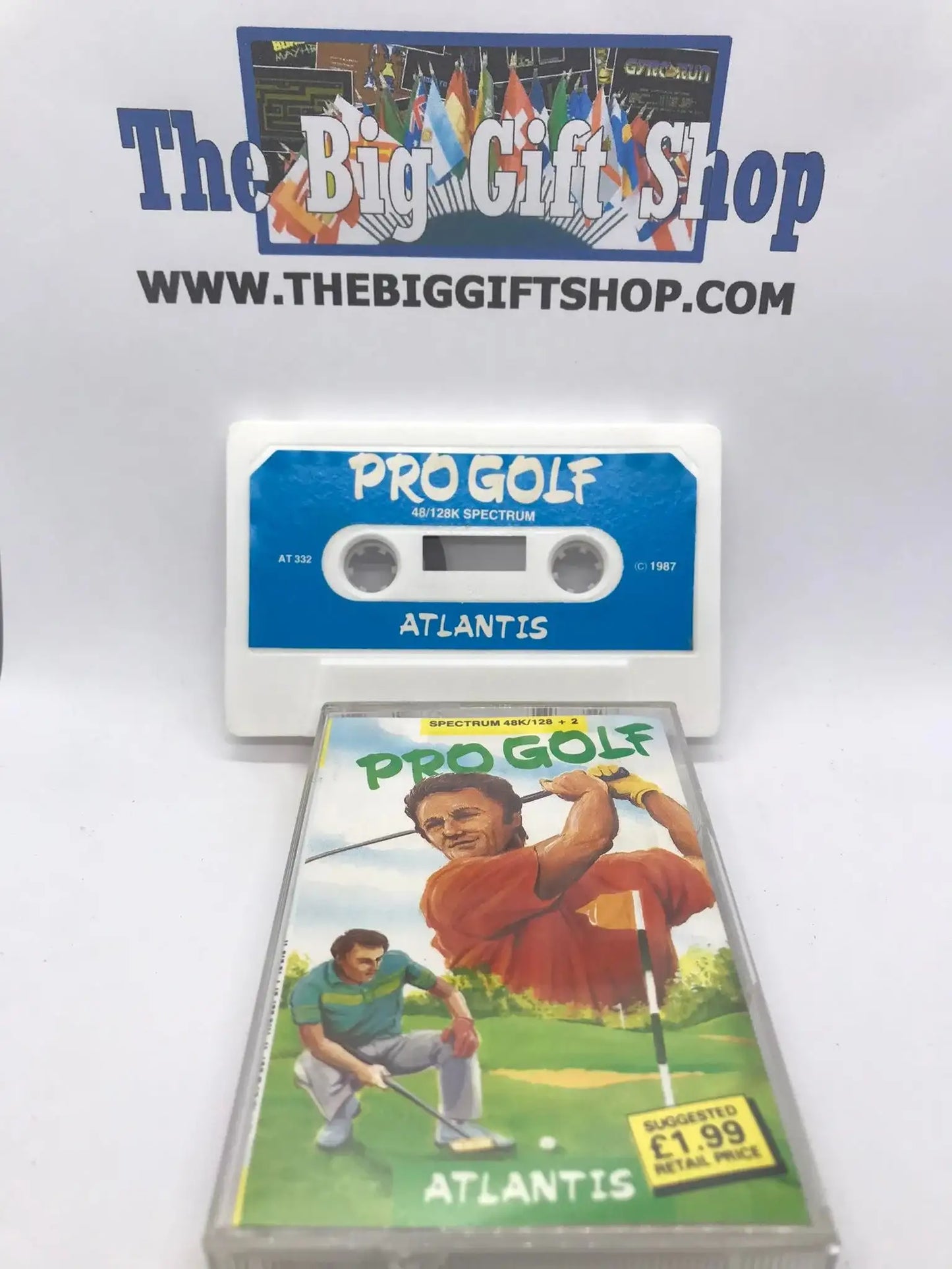 Pro Golf (Tested Working), ZX Spectrum, Released by Atlantis Software Ltd Magretro