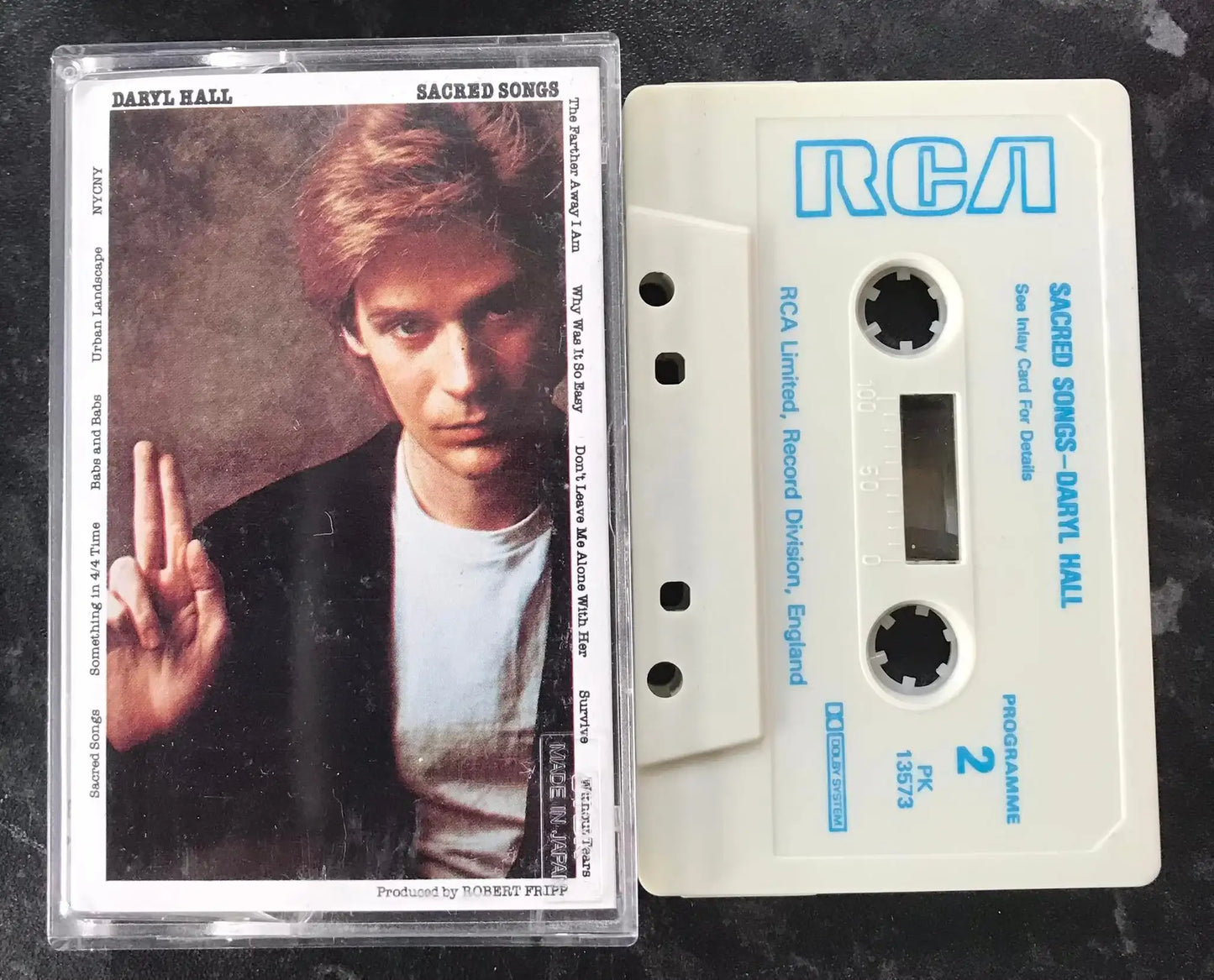 Daryl Hall, Sacred Songs Album, RCA, PK 13573, Vintage Cassette Magretro