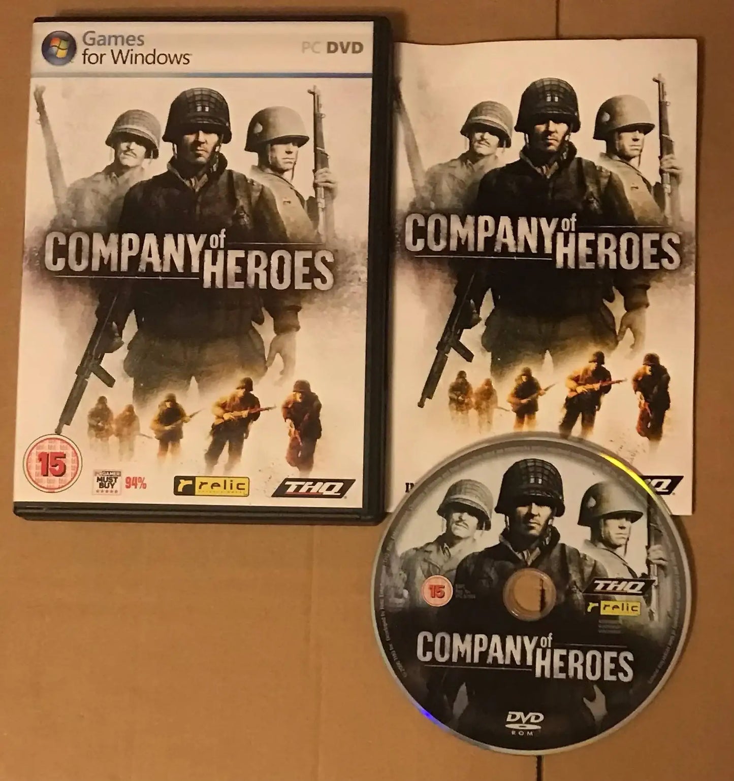 Company of Heroes - PC GAME DVD rom Magretro
