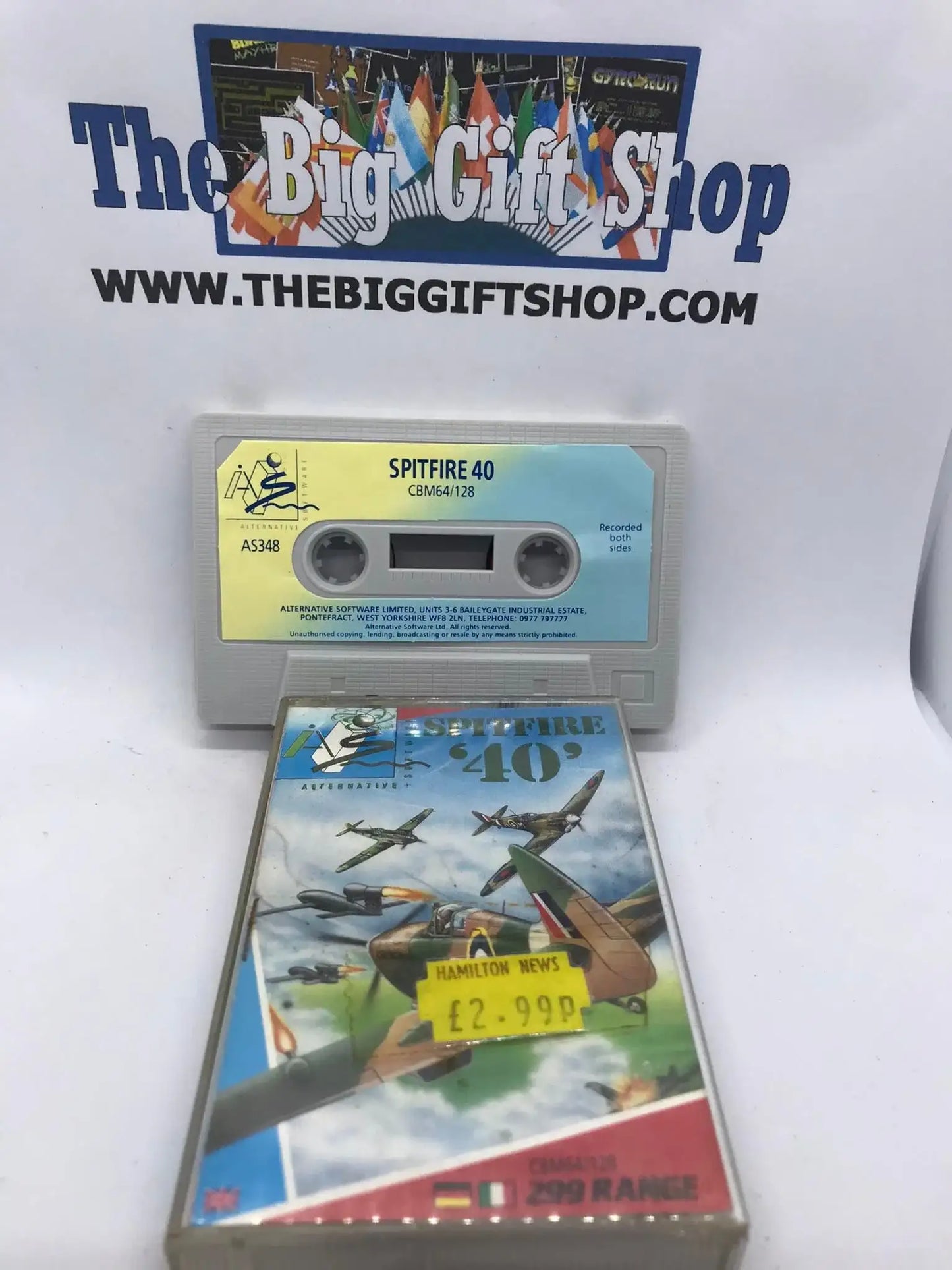 Spitfire 40 (Alternative), C64, Released by Alternative Software Magretro