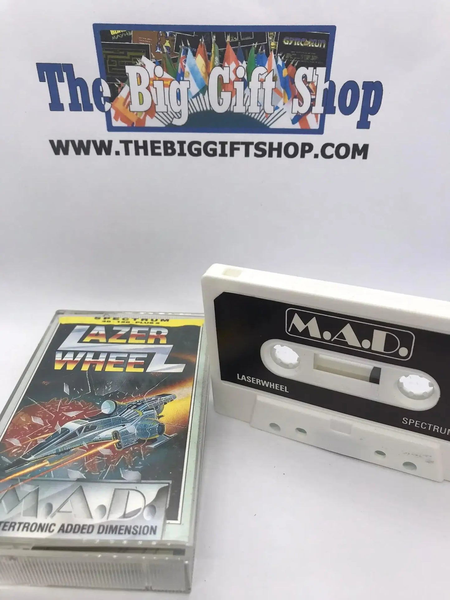 Lazer Wheel (Tested Working), ZX Spectrum, Released by Mastertronic Magretro