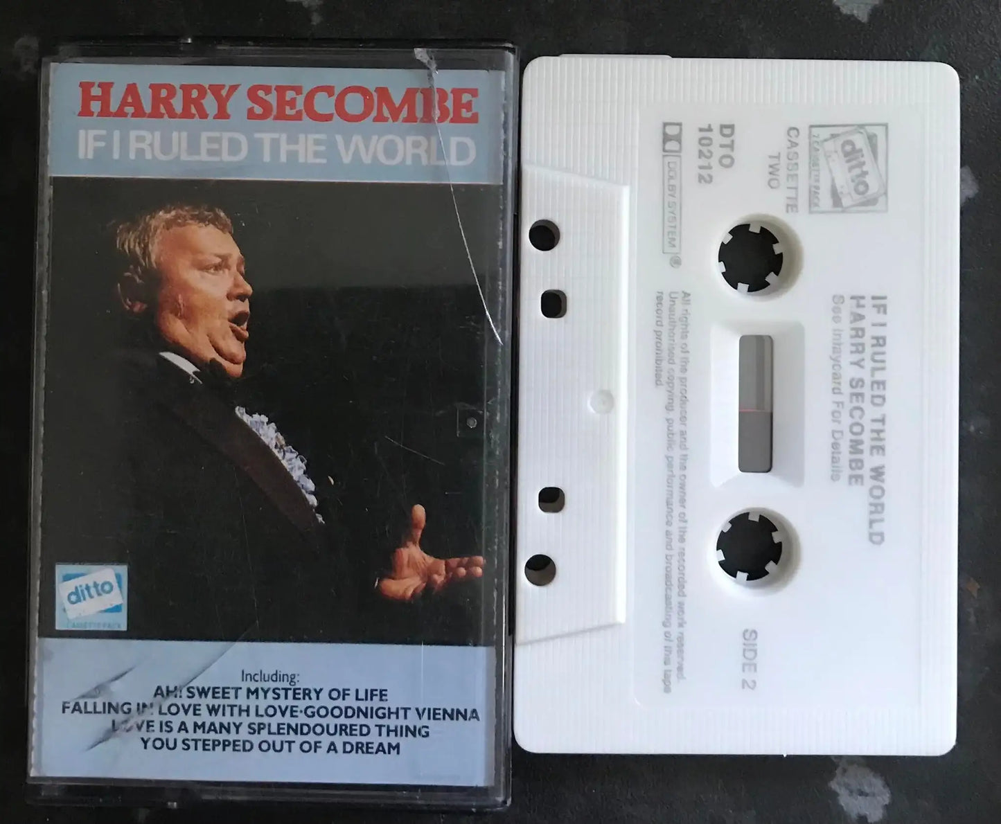 Harry Secombe, If I Ruled The World Album, Cassette Two, DTO 10212 Magretro