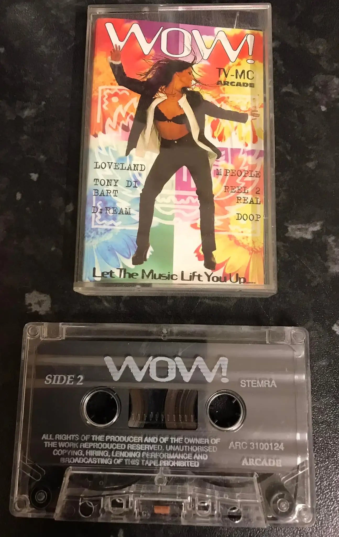 Wow! Let The Music Lift You Up...., Arcade,ARC 3100124, Vintage Cassette Magretro