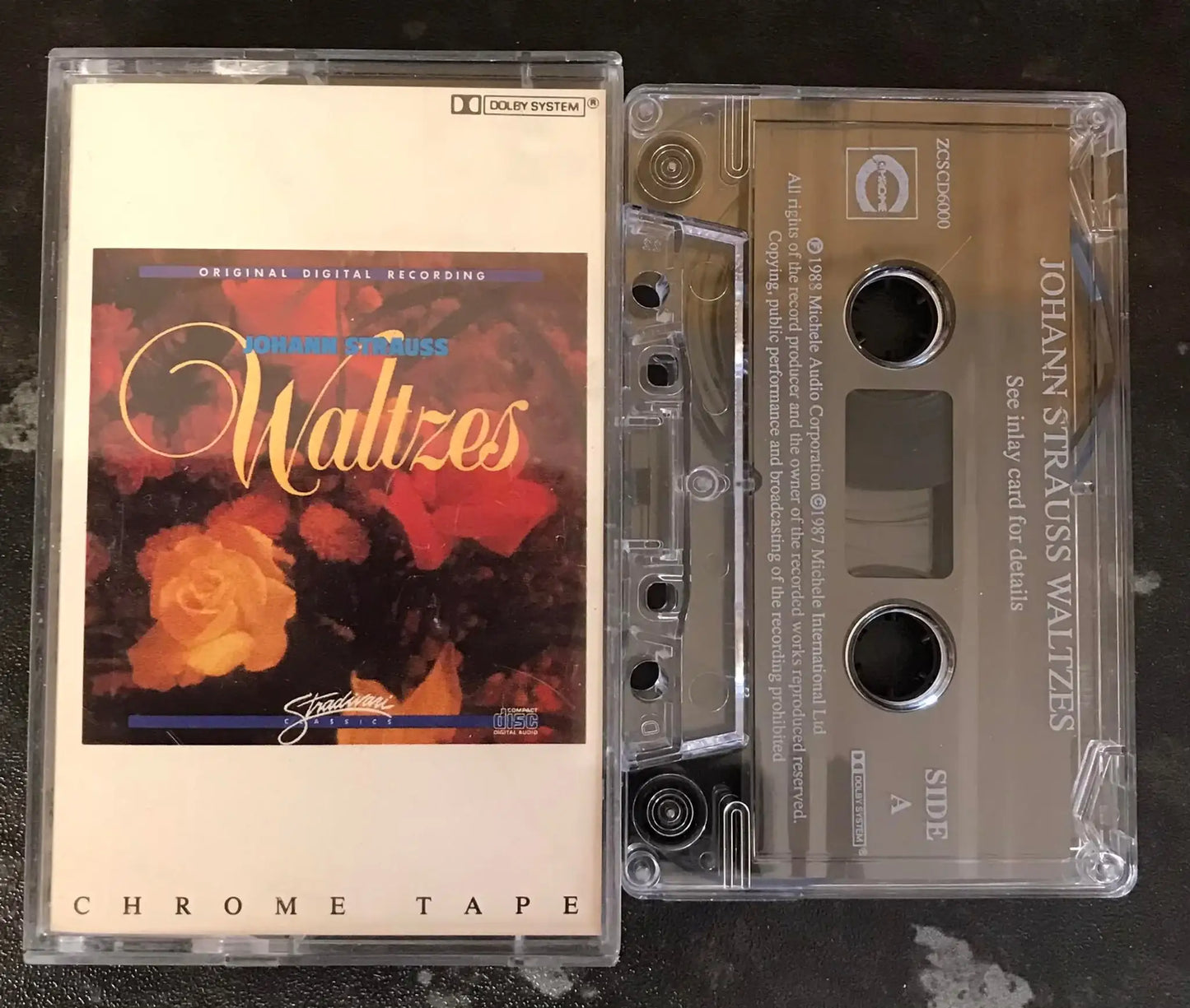 Johann Strauss Waltzes, Peter Falk, Vienna Opera Orchestra, zcscd 6000 Magretro