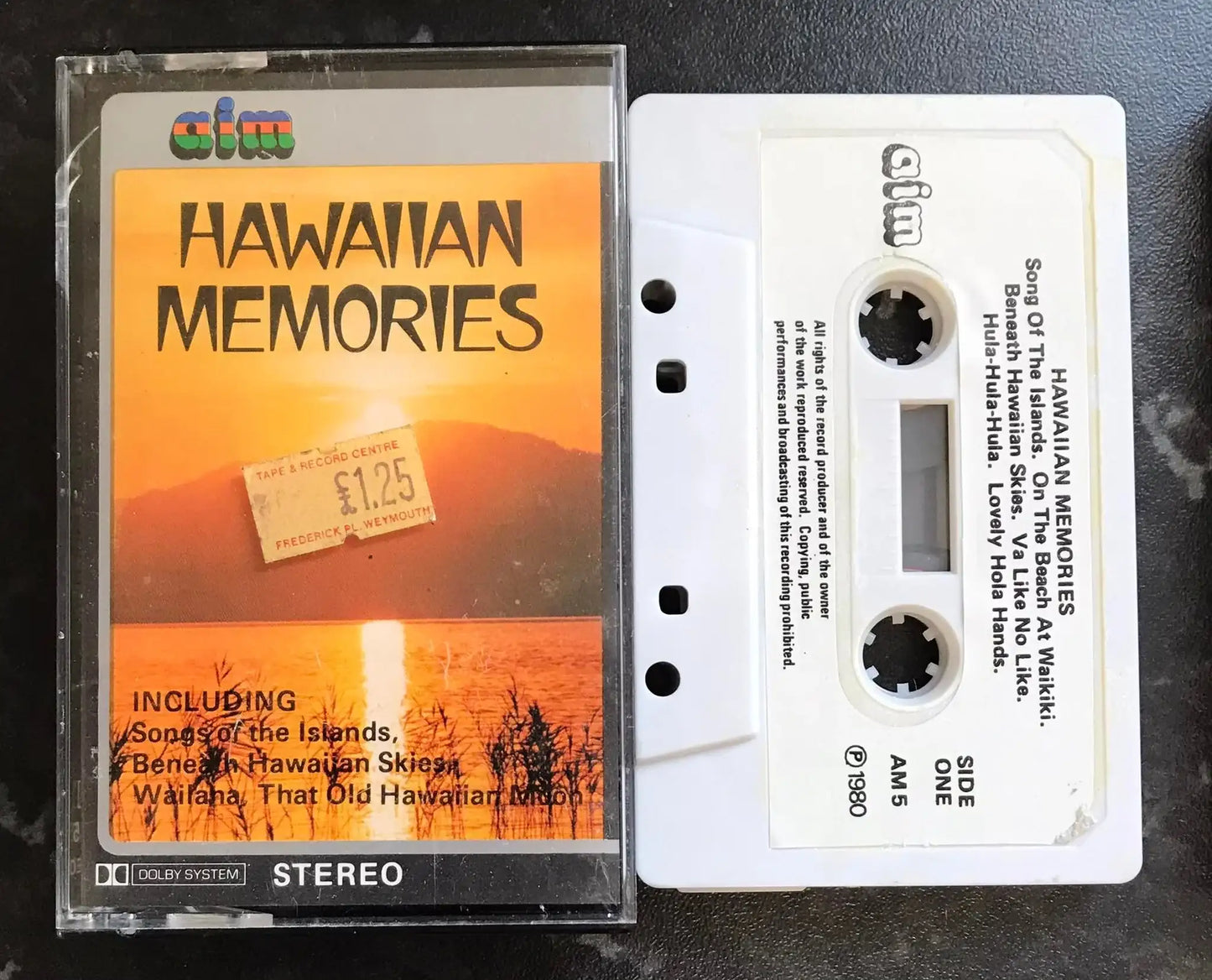 Hawaiian Memories Album, AIM, AM5, Vintage Cassette Magretro
