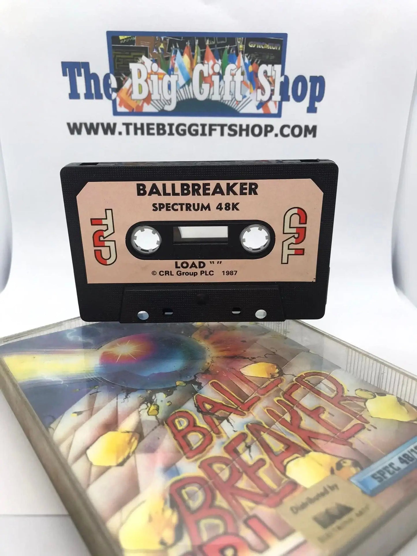 Ballbreaker (Tested Working), ZX Spectrum, Released by Crl Group PLC Magretro